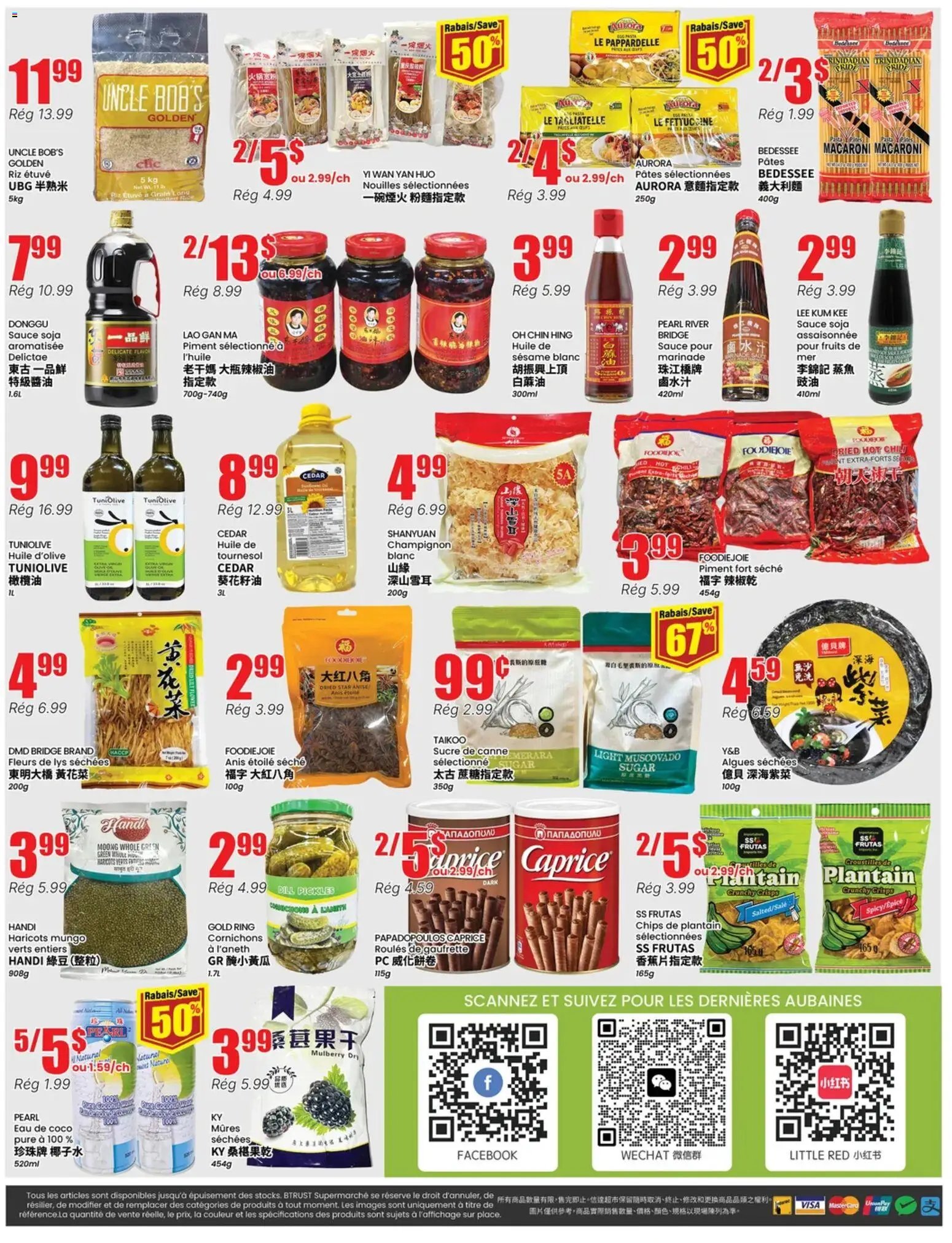 Btrust Supermarket weekly flyer / circulaire