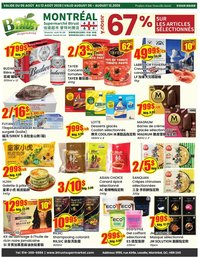 Btrust Supermarket weekly flyer / circulaire