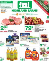 Highland Farms weekly flyer / circulaire