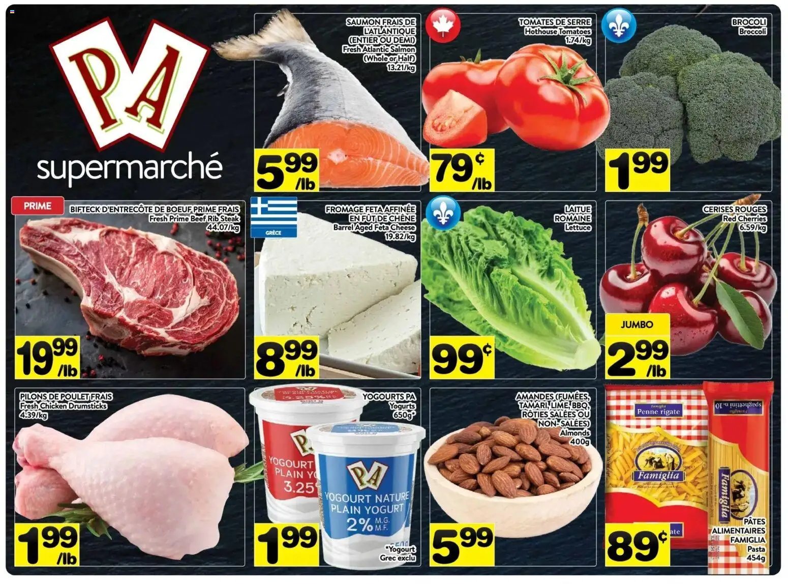 Pa Supermarché weekly flyer / circulaire