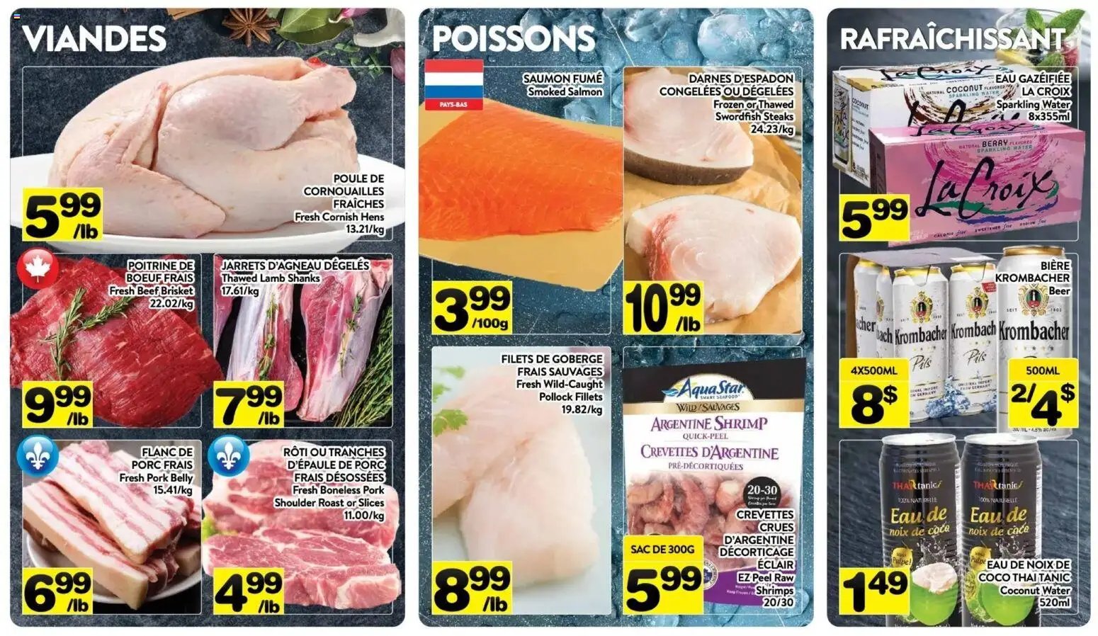 Pa Supermarché weekly flyer / circulaire