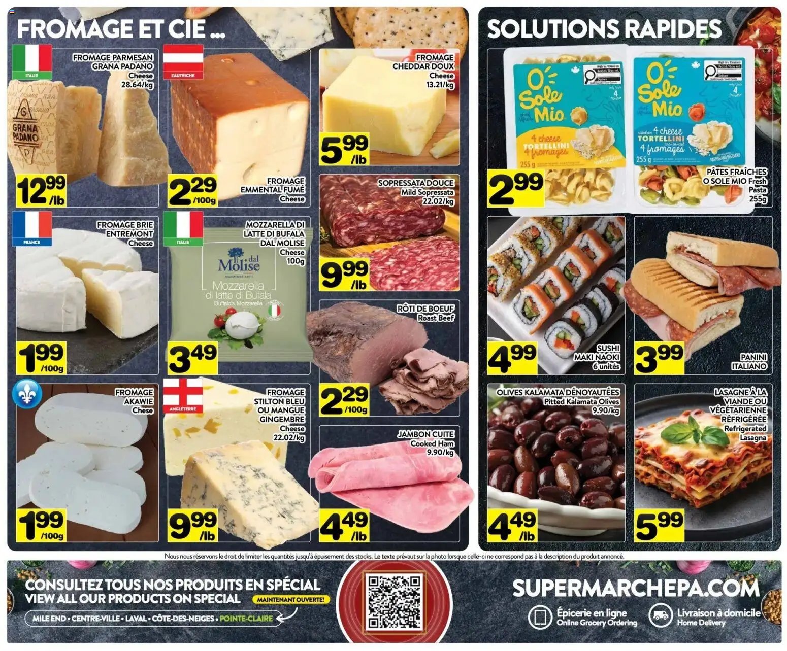 Pa Supermarché weekly flyer / circulaire