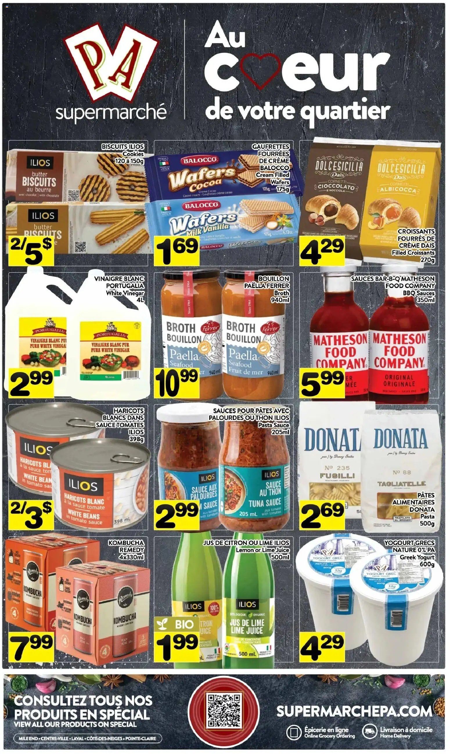 Pa Supermarché weekly flyer / circulaire