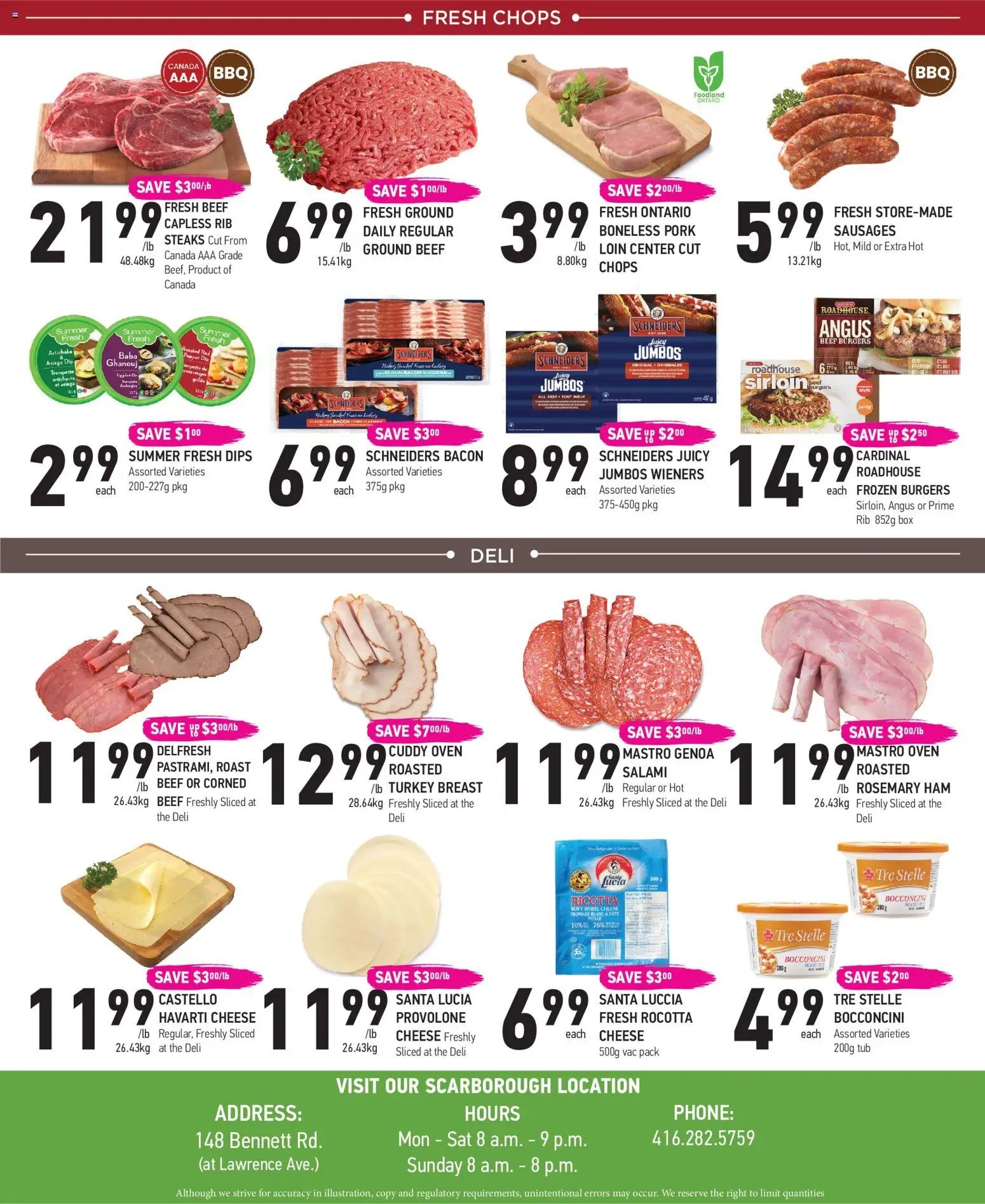 Coppas Fresh Market weekly flyer / circulaire