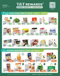 T&T Supermarket -  Benefit In-store flyer