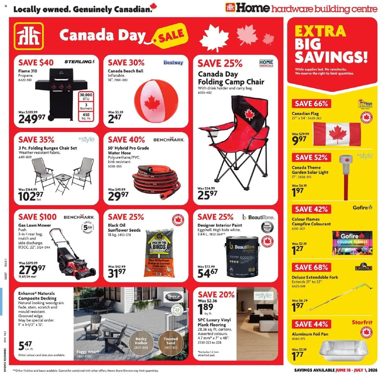 Home Hardware weekly flyer / circulaire