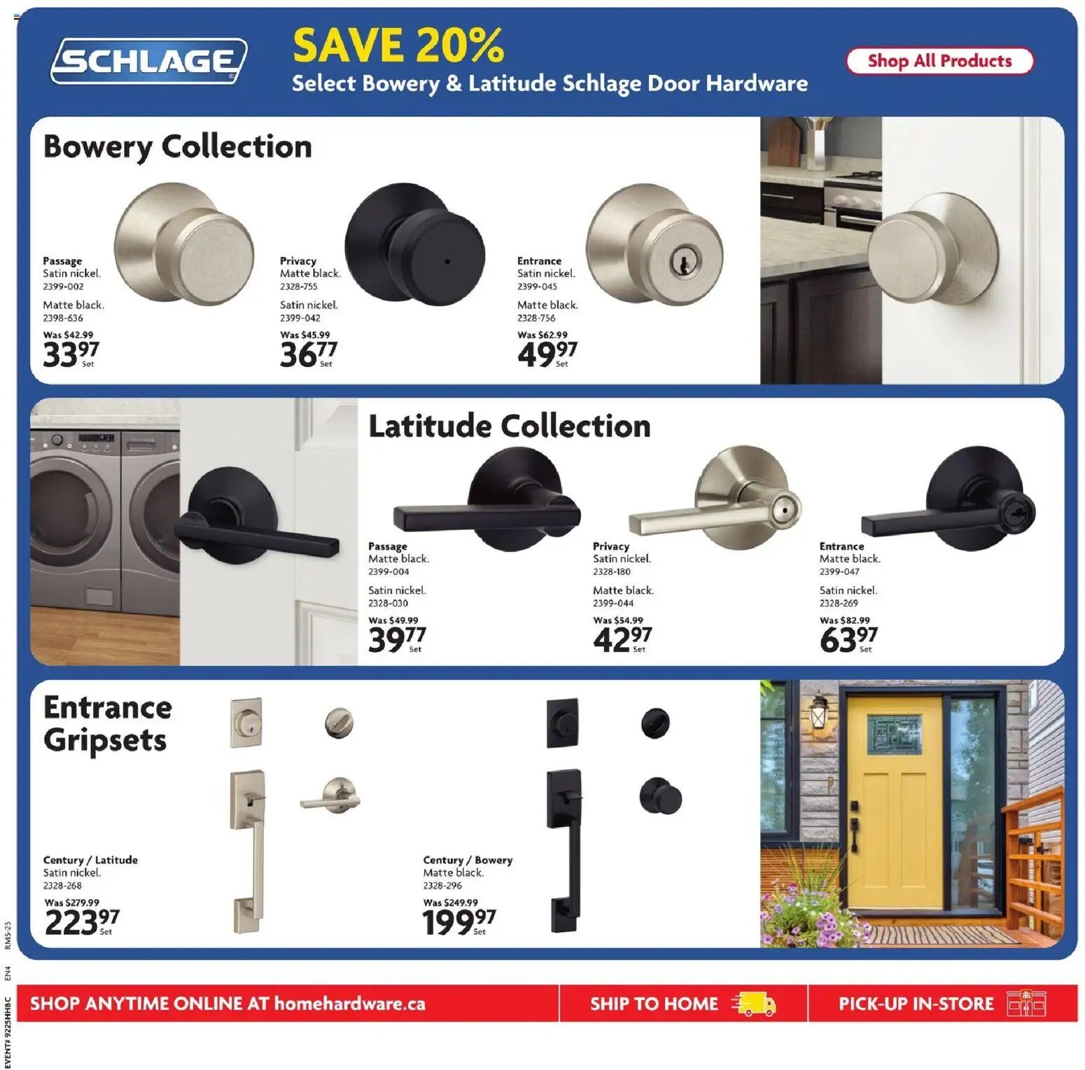 Home Hardware weekly flyer / circulaire