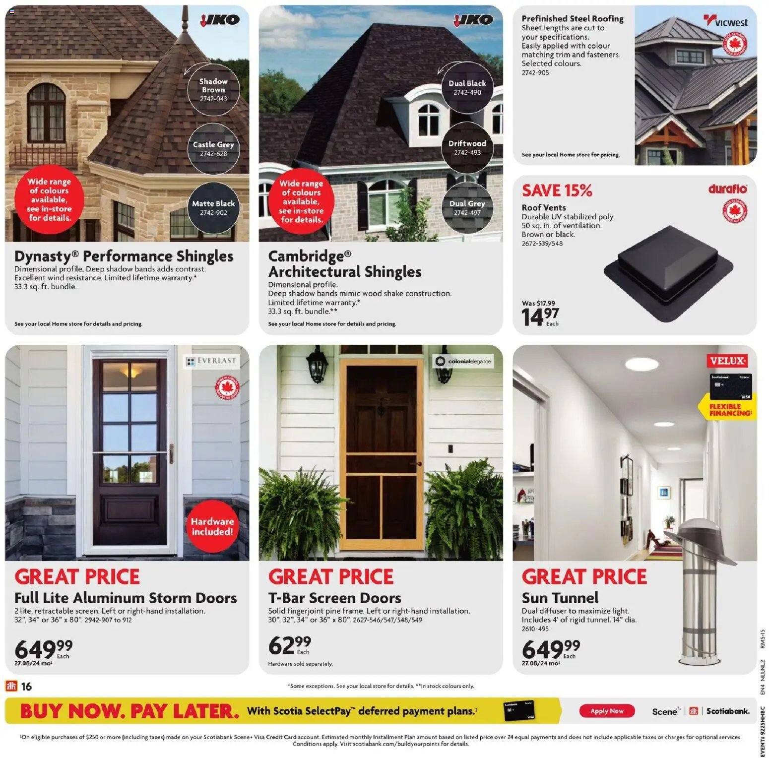 Home Hardware weekly flyer / circulaire
