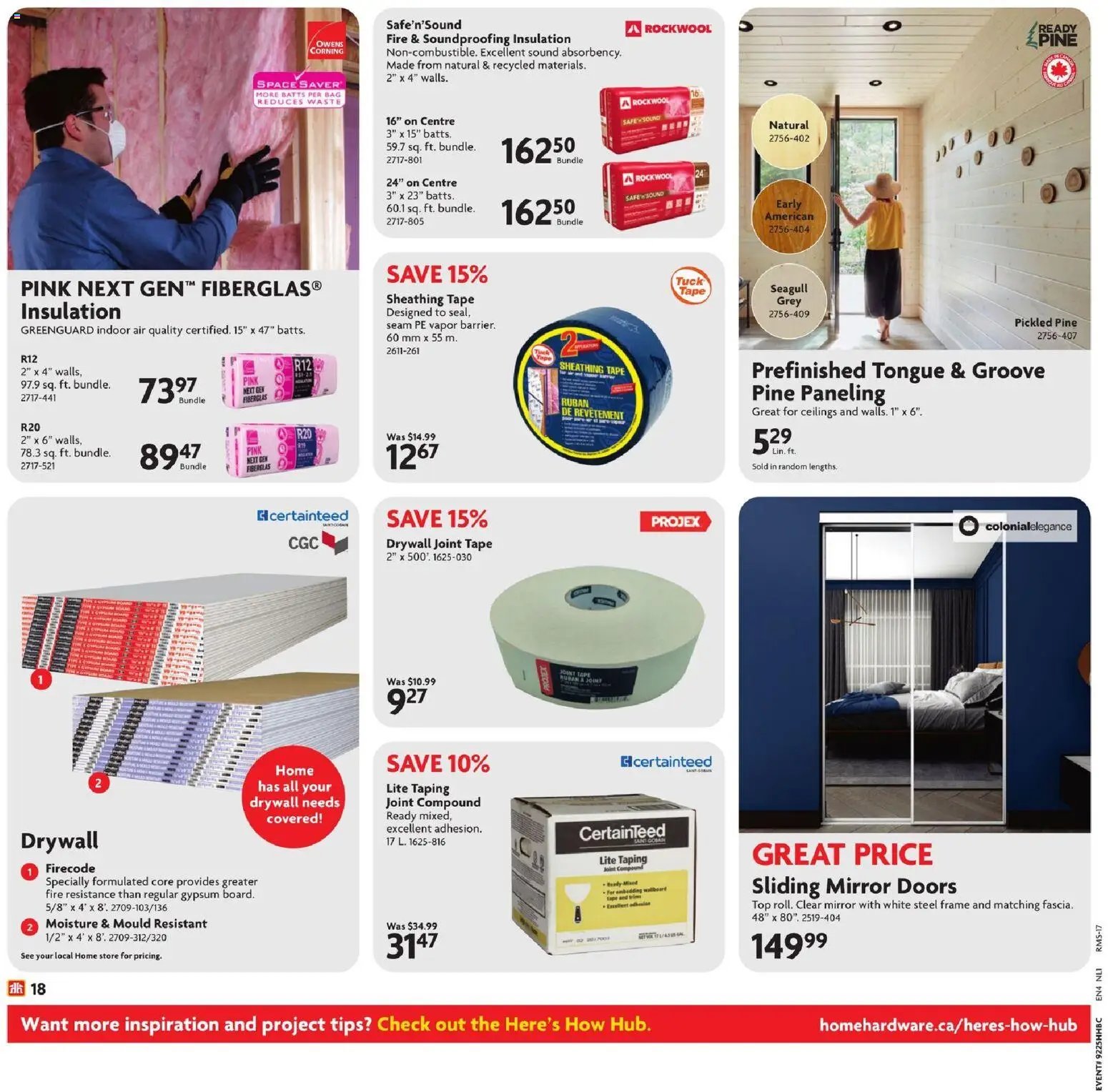 Home Hardware weekly flyer / circulaire