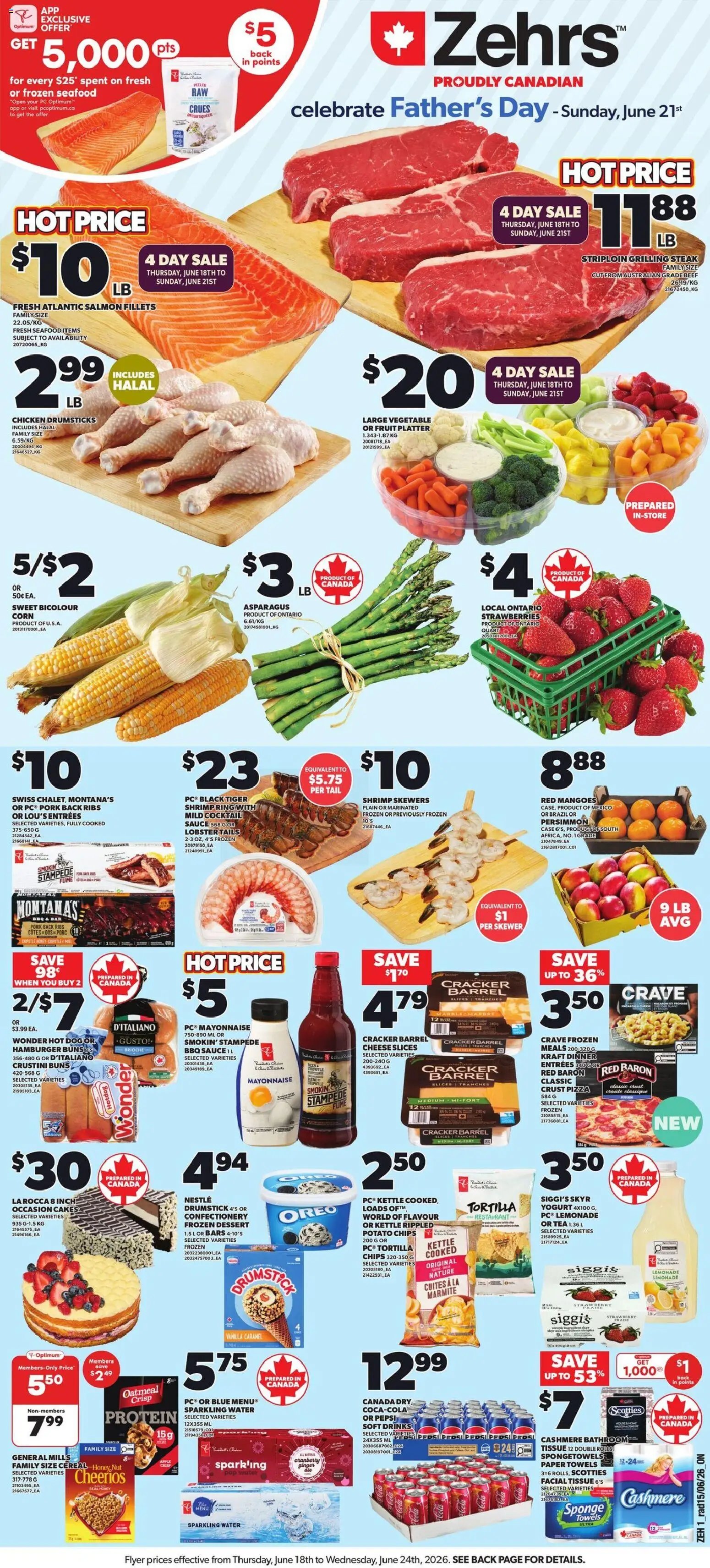 Zehrs weekly flyer / circulaire