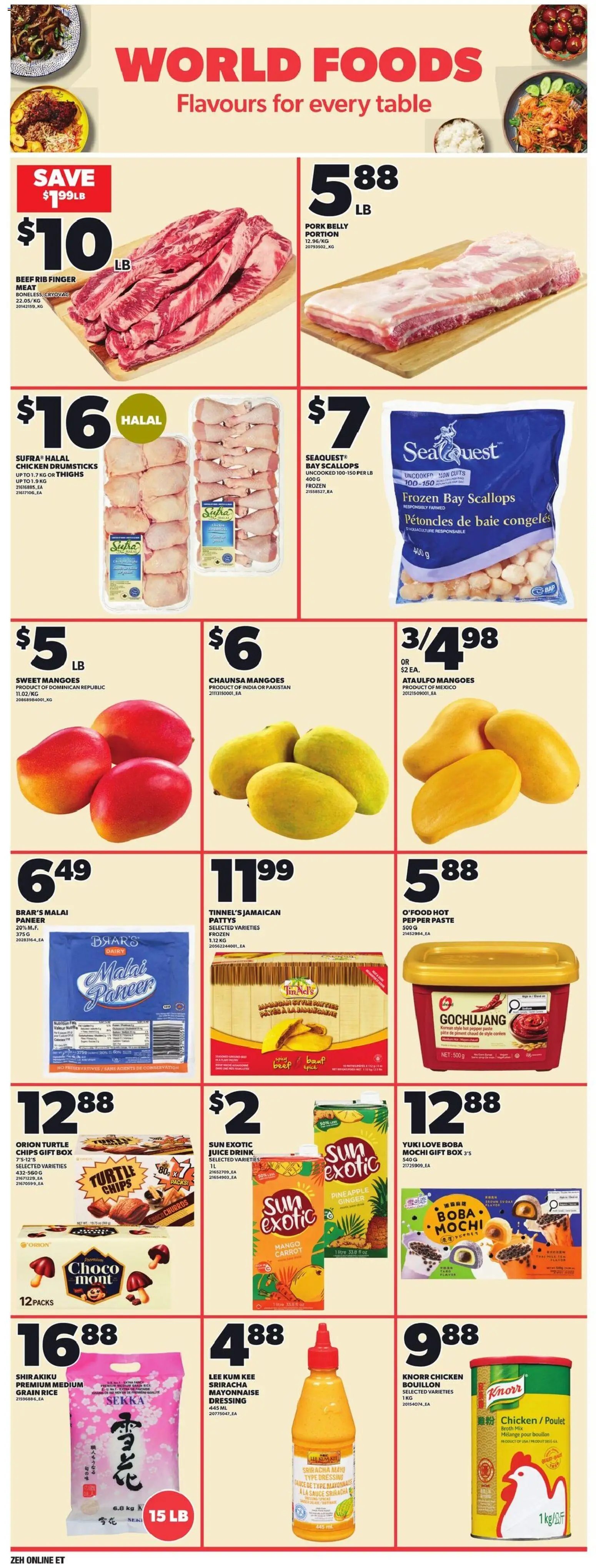 Zehrs weekly flyer / circulaire