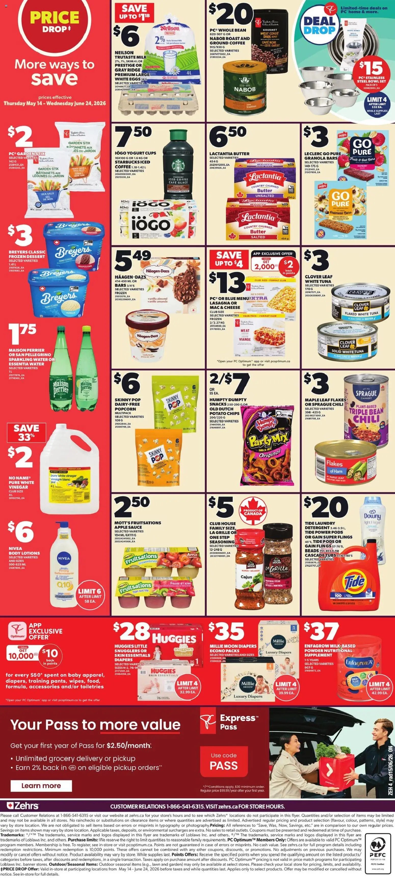 Zehrs weekly flyer / circulaire