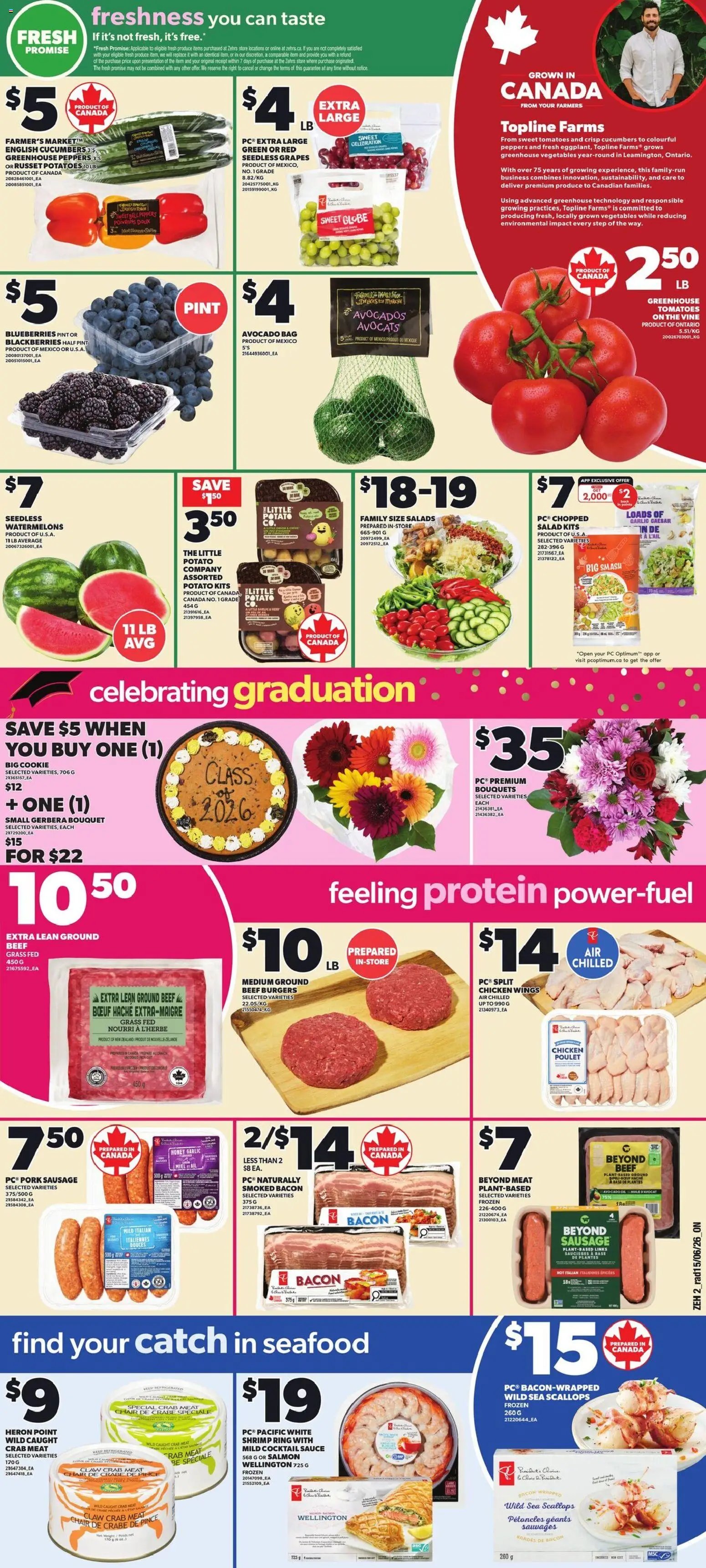 Zehrs weekly flyer / circulaire