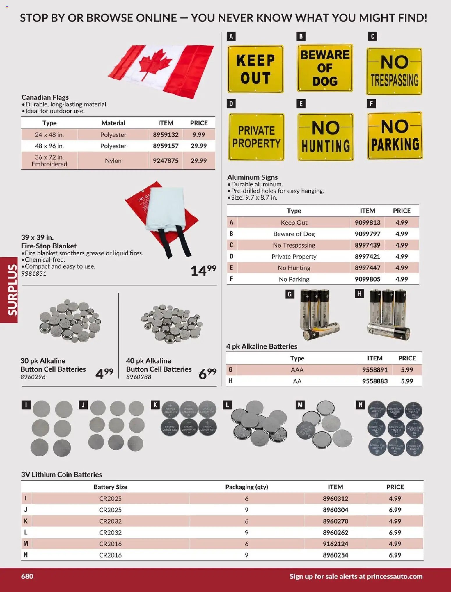 Princess Auto catalog - Surplus (2026-04-21 - 2027-04-21) | 18