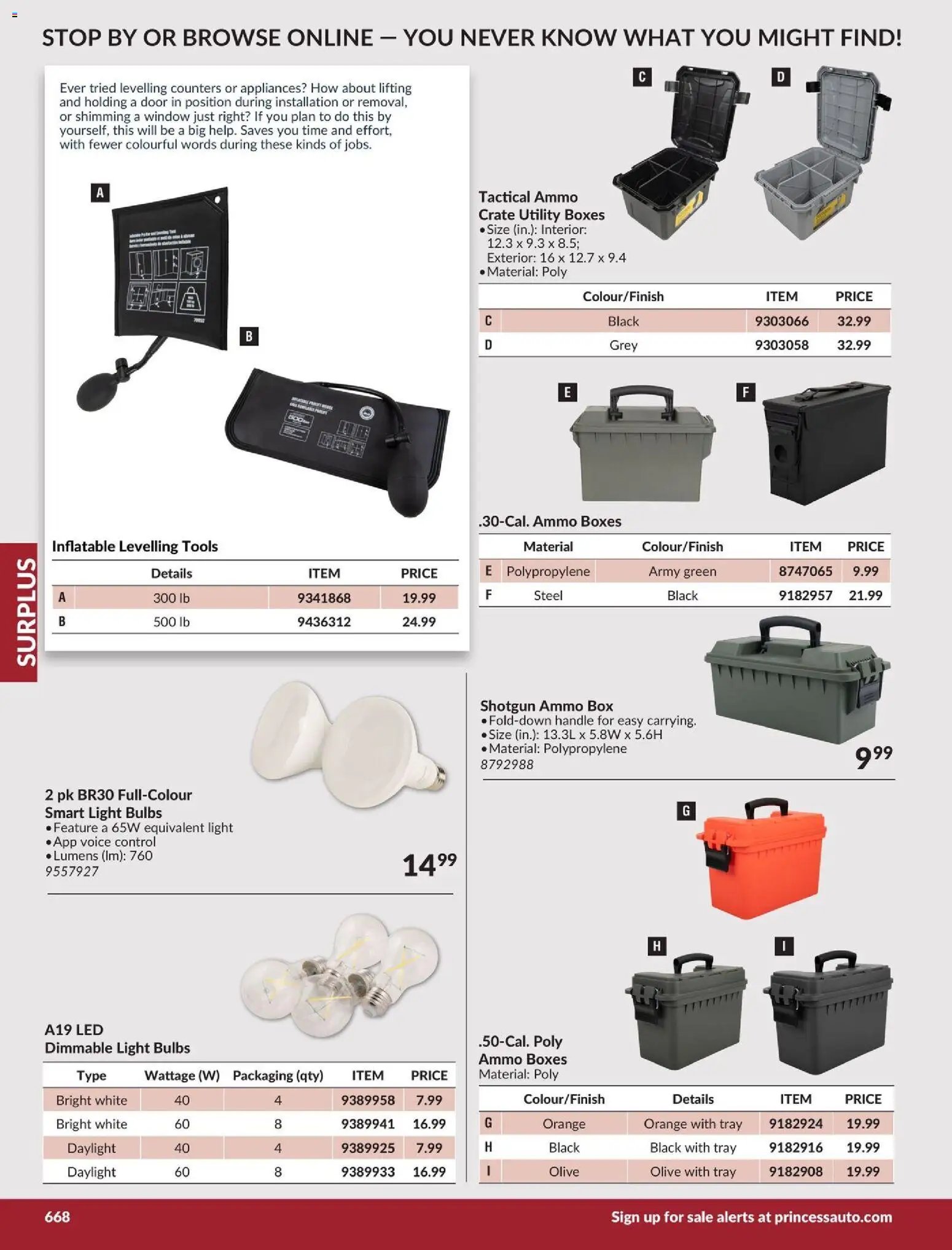 Princess Auto catalog - Surplus (2026-04-21 - 2027-04-21) | 4