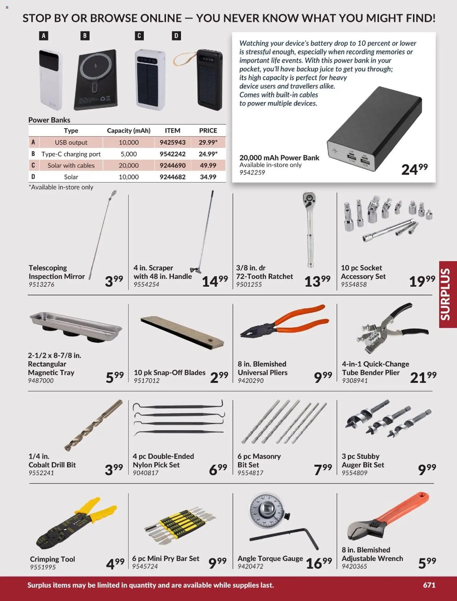 Princess Auto catalog - Surplus (2026-04-21 - 2027-04-21) | 7