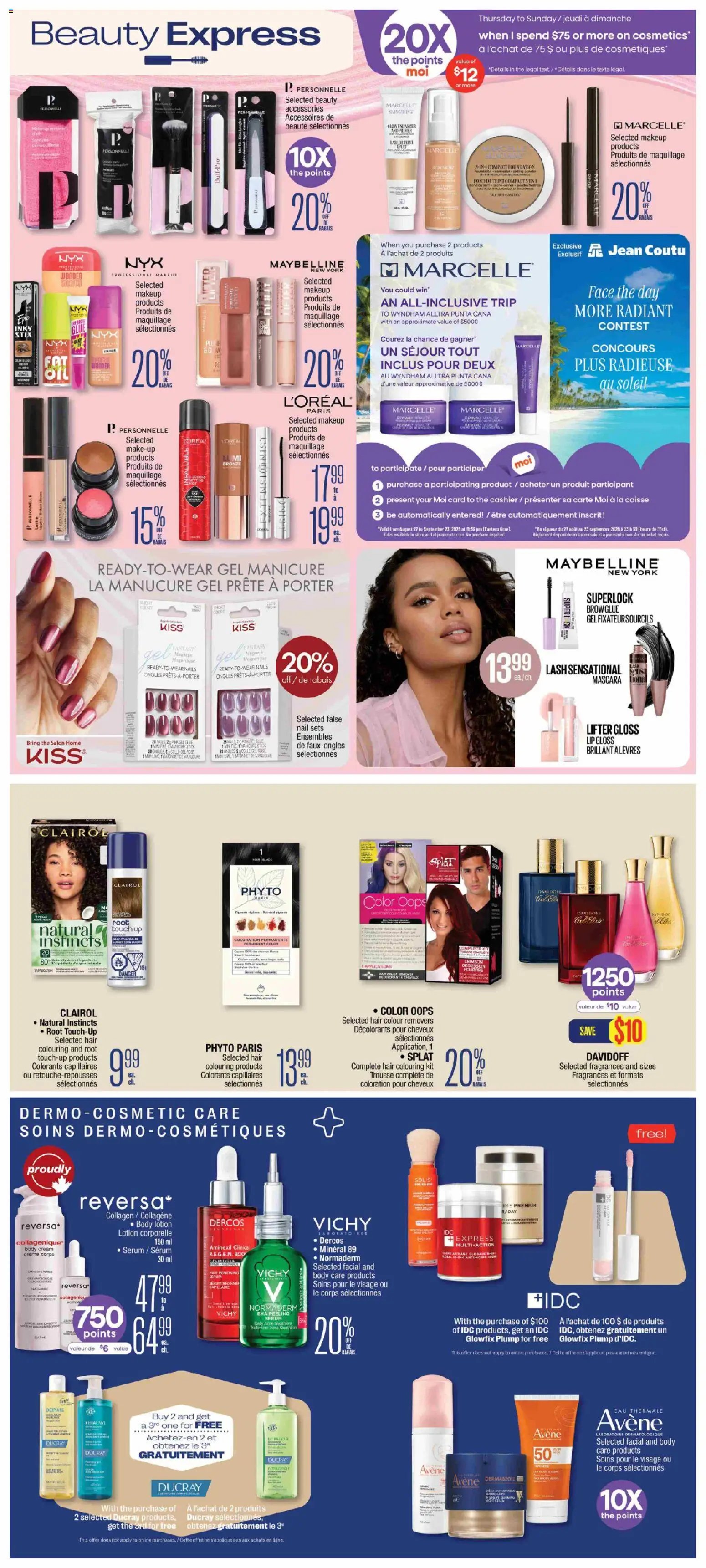 Jean Coutu weekly flyer
