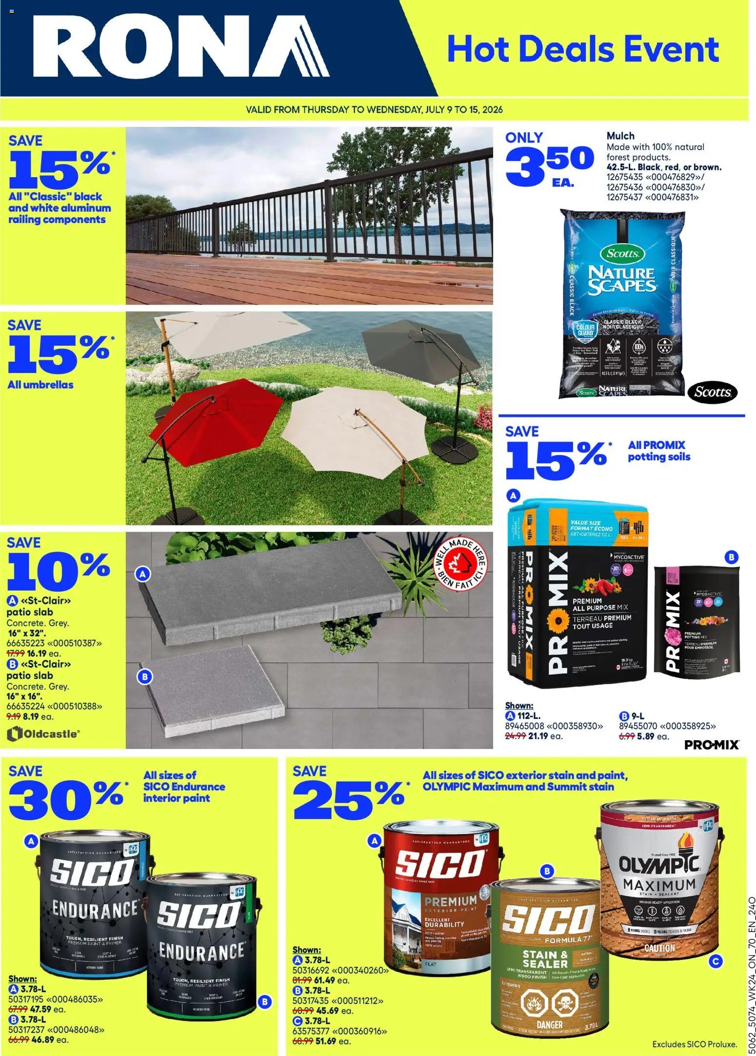 Rona weekly flyer