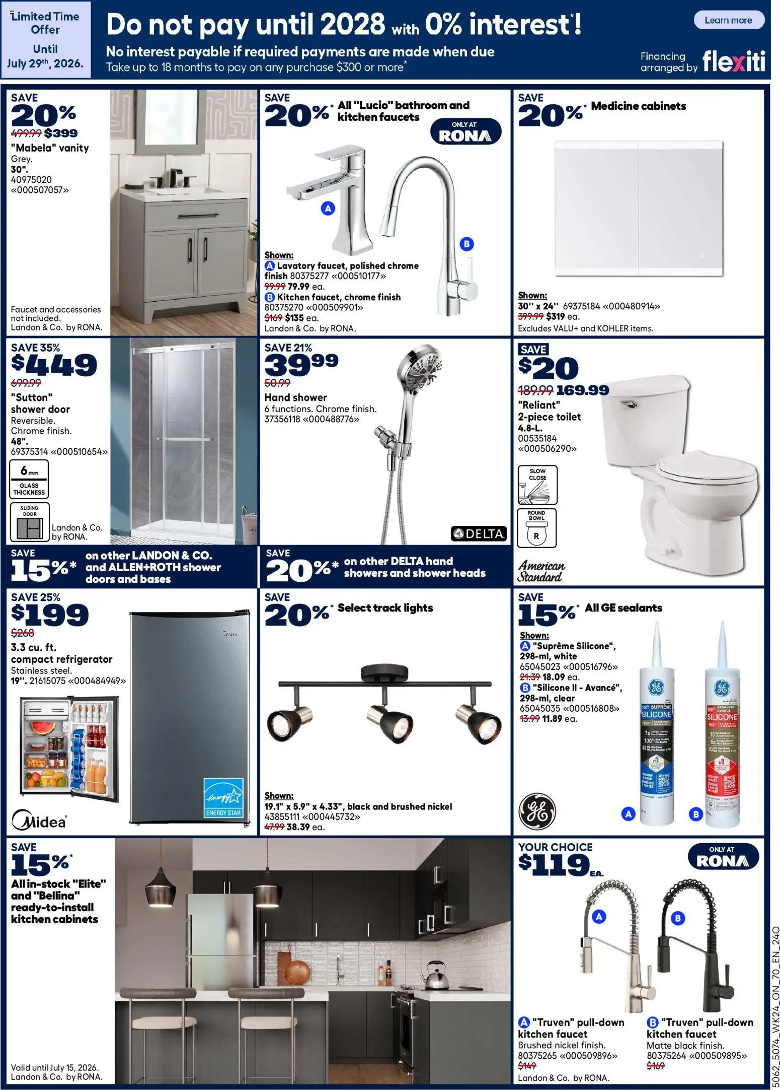 Rona weekly flyer
