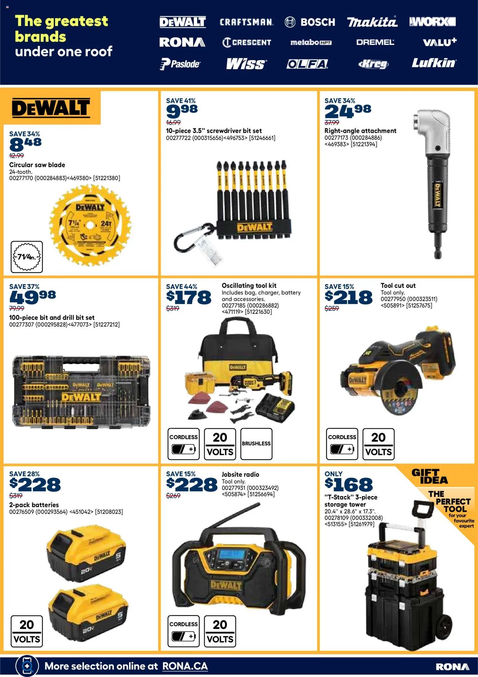 Rona weekly flyer