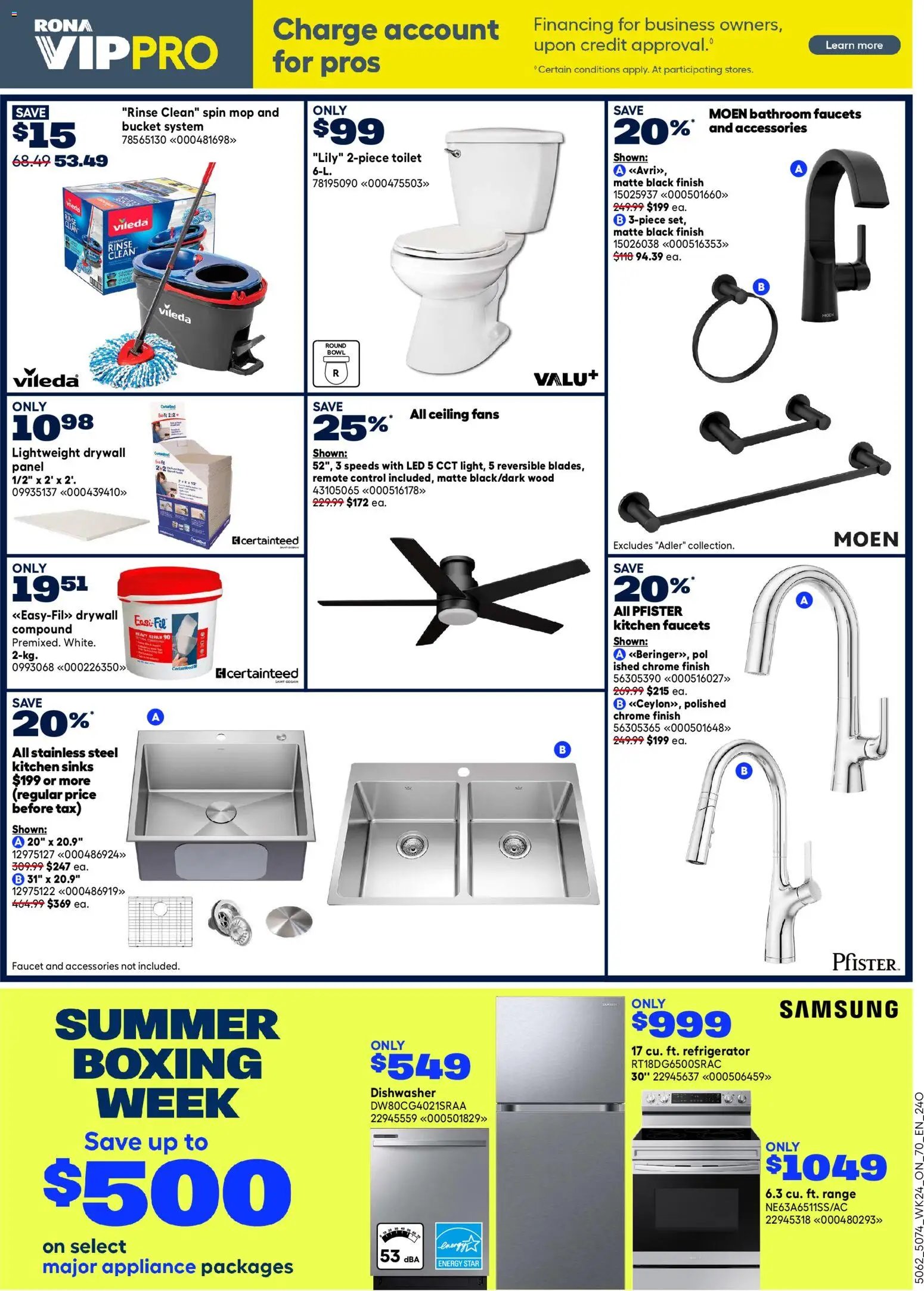 Rona weekly flyer
