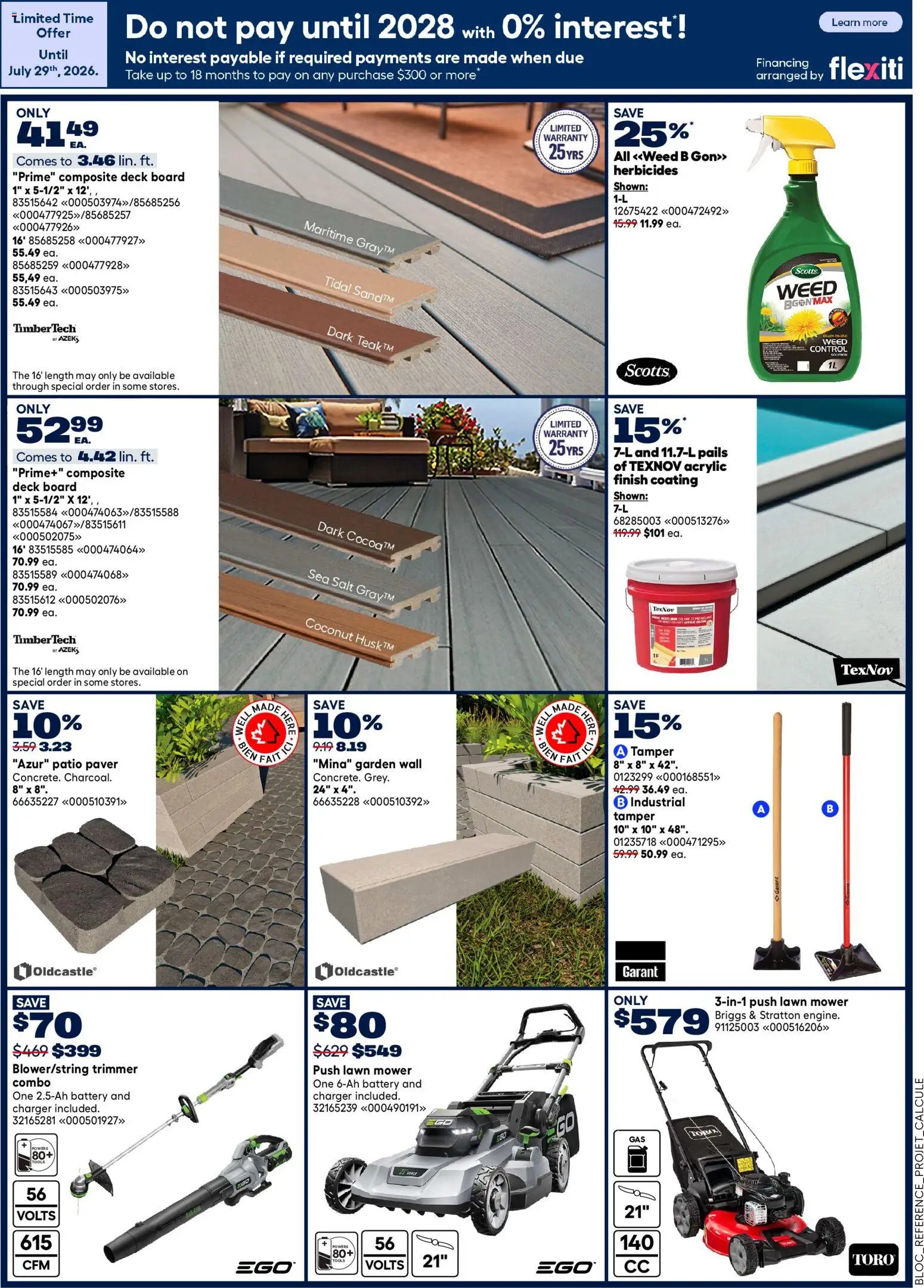 Rona weekly flyer