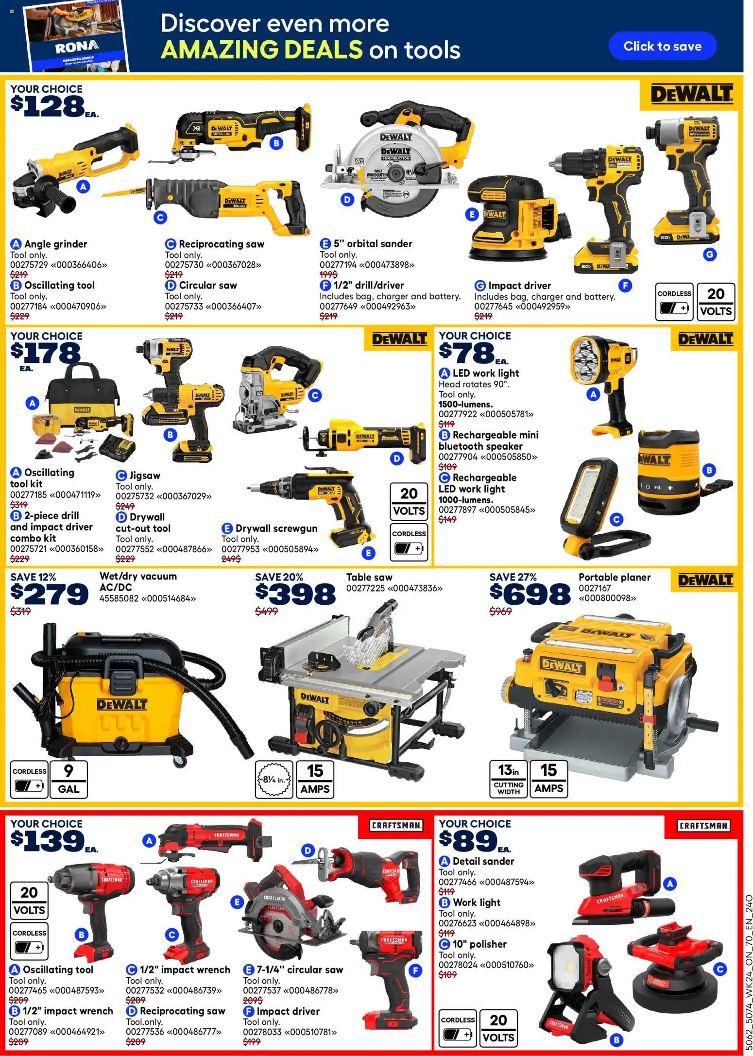 Rona weekly flyer