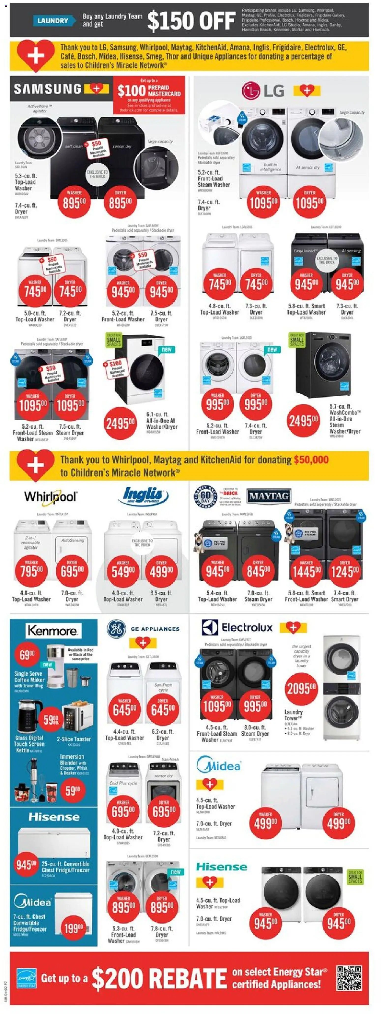 The Brick weekly flyer / circulaire