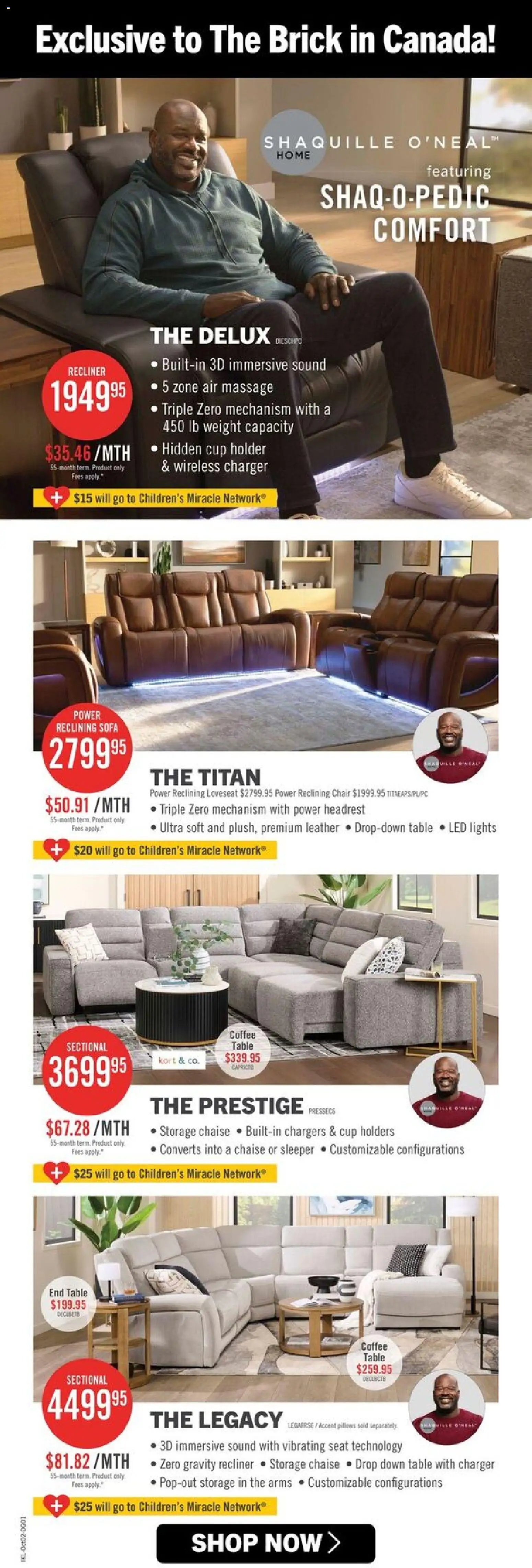 The Brick weekly flyer / circulaire