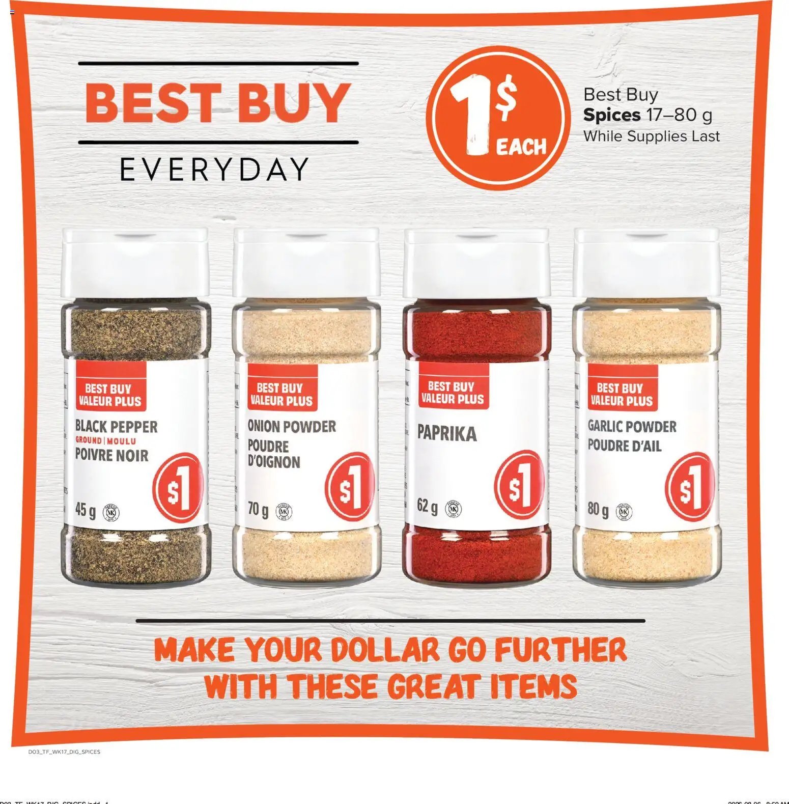 Thrifty Foods weekly flyer / circulaire