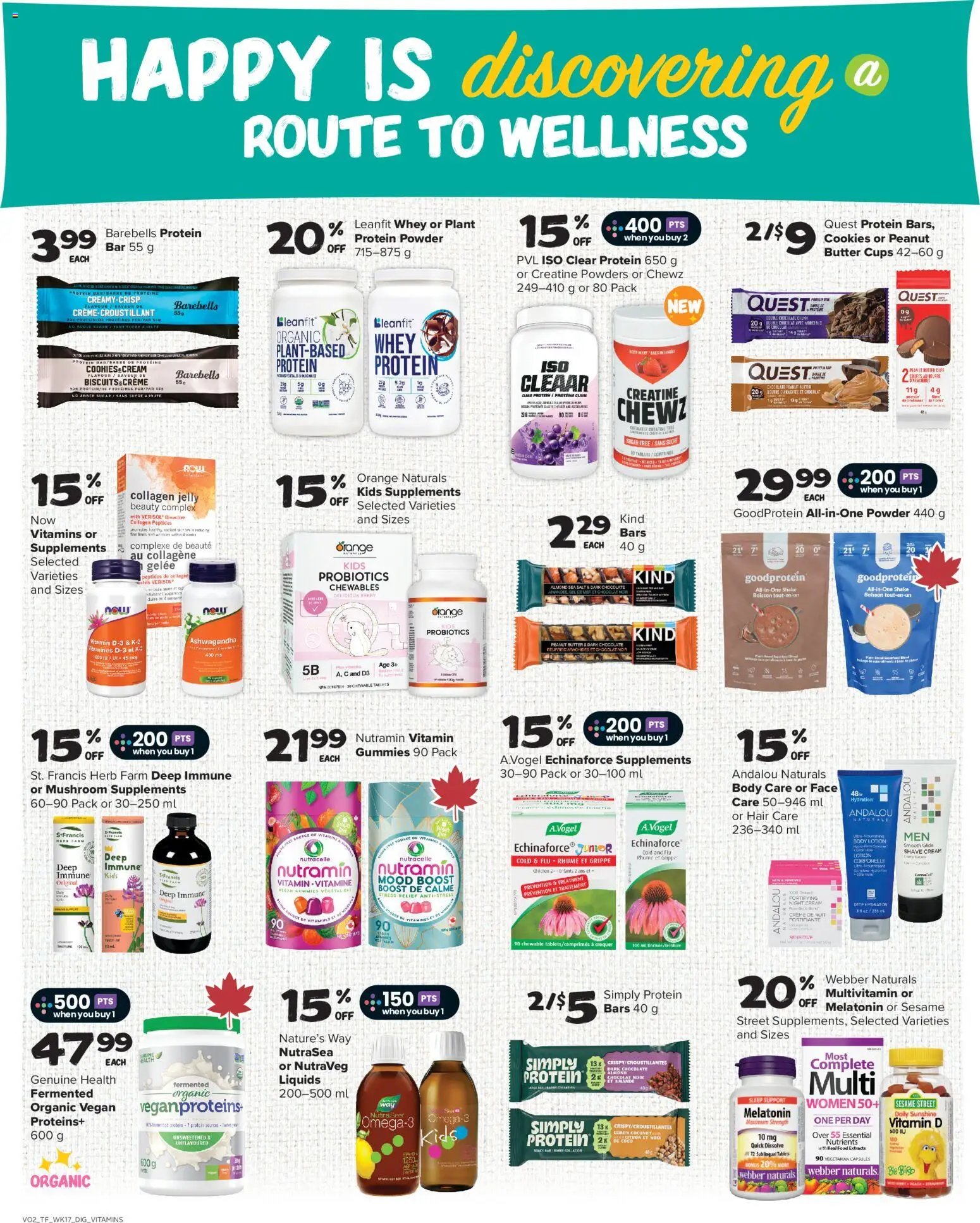 Thrifty Foods weekly flyer / circulaire