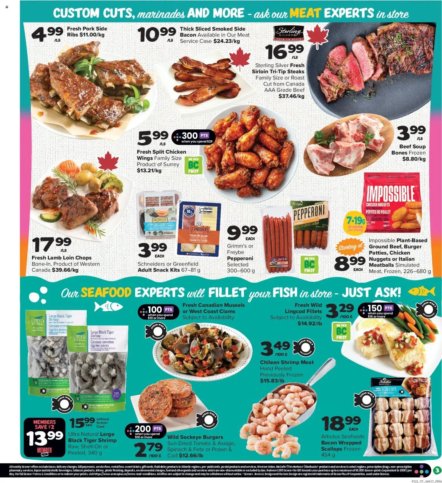 Thrifty Foods weekly flyer / circulaire
