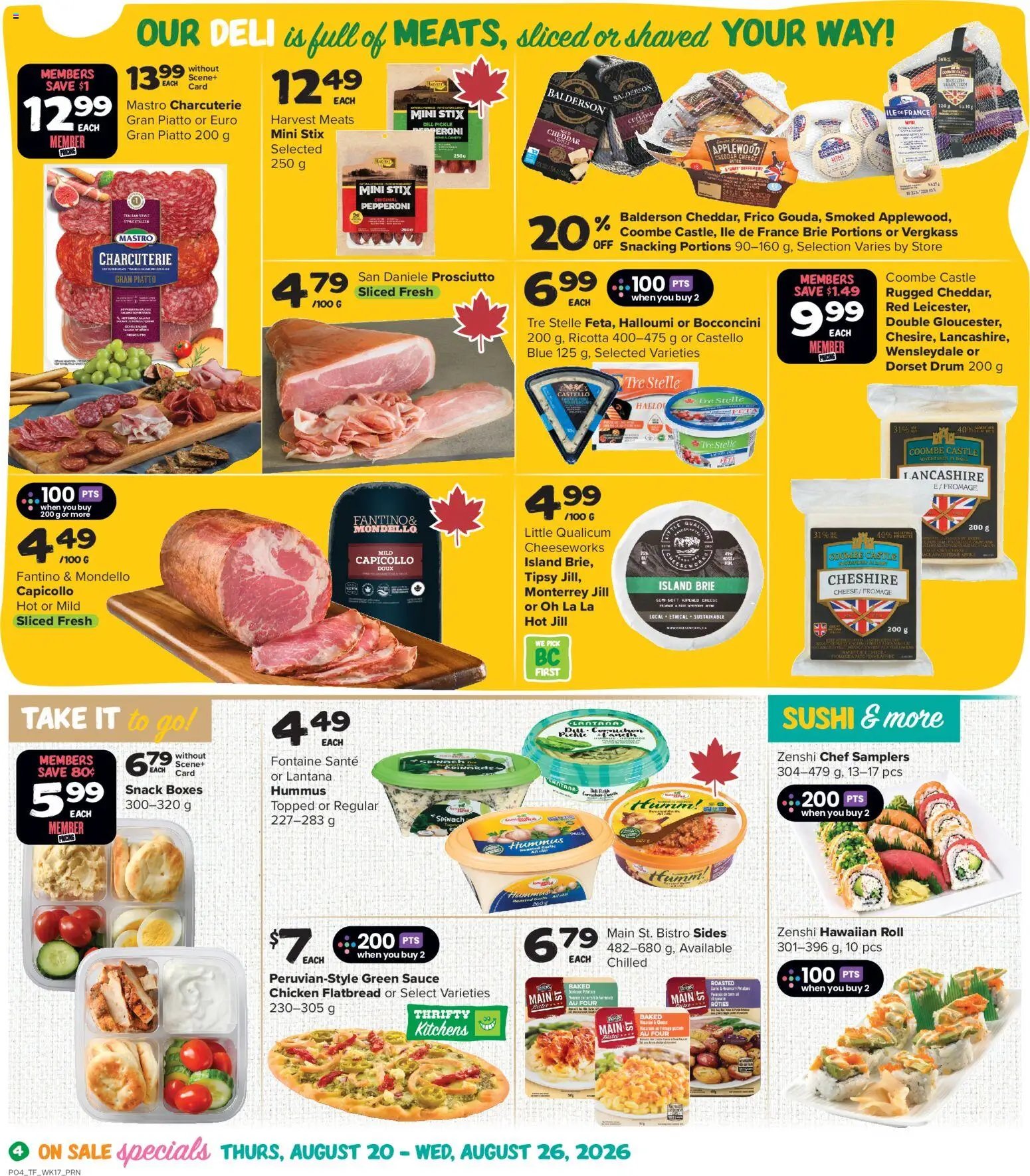Thrifty Foods weekly flyer / circulaire