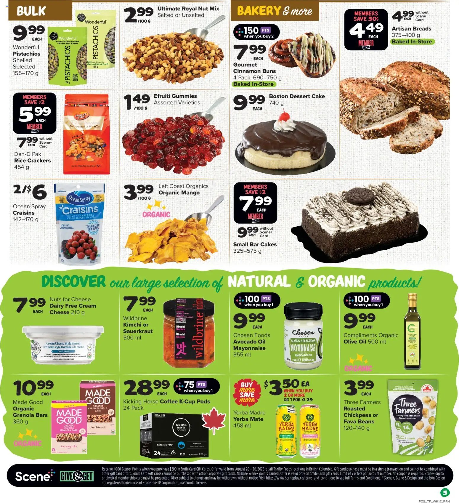 Thrifty Foods weekly flyer / circulaire