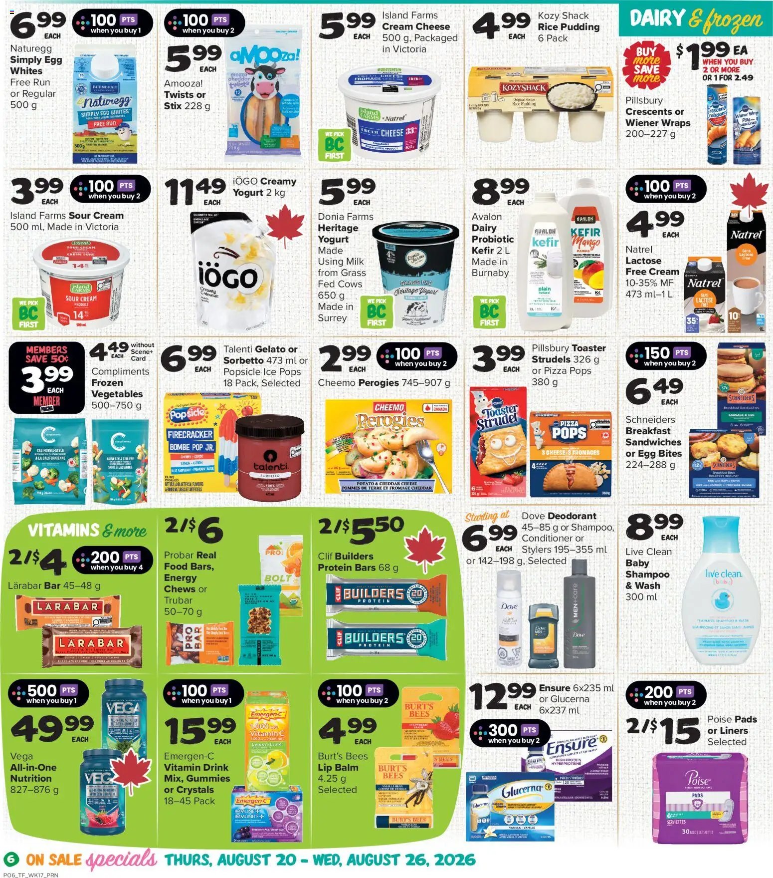 Thrifty Foods weekly flyer / circulaire