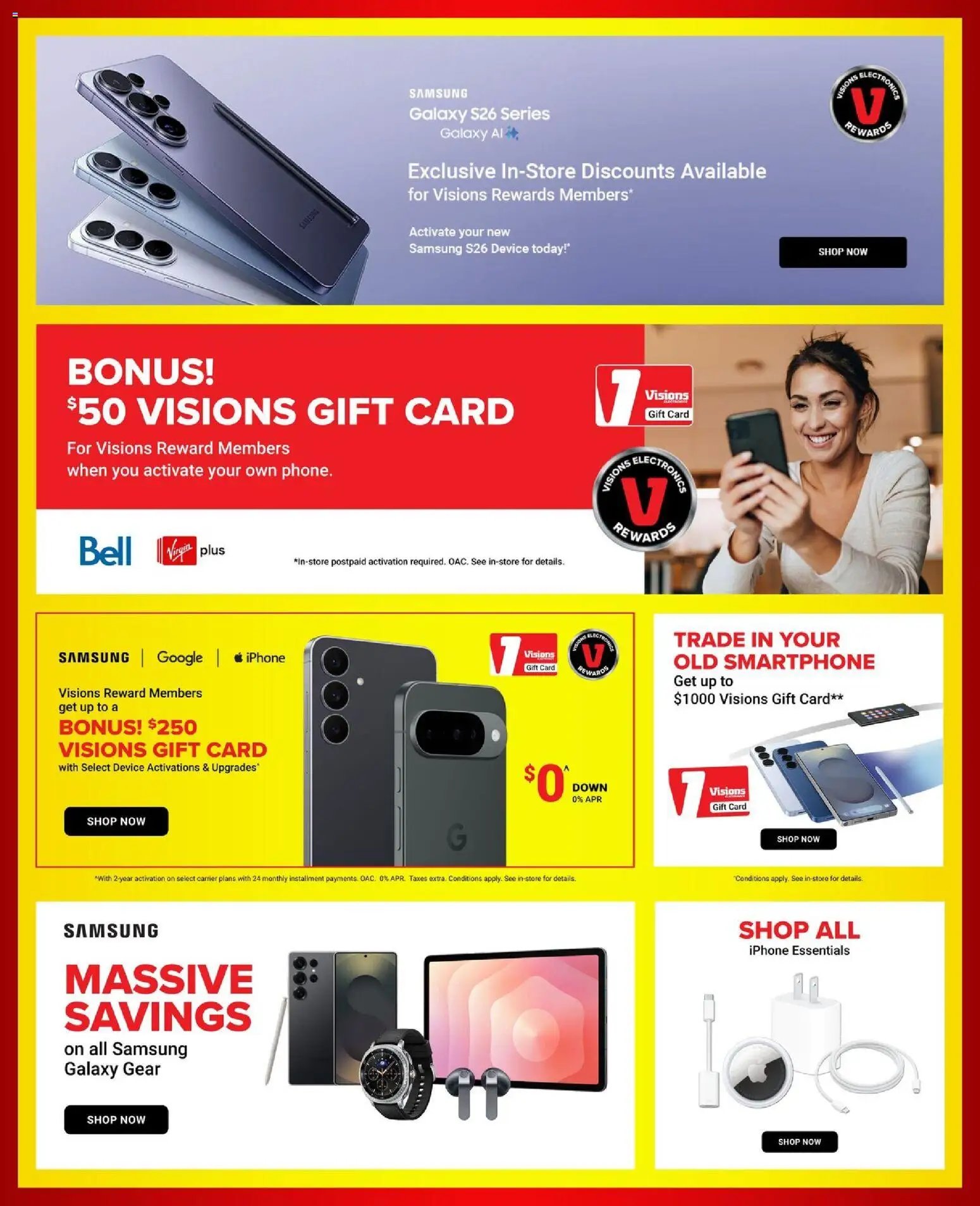 Visions weekly flyer / circulaire