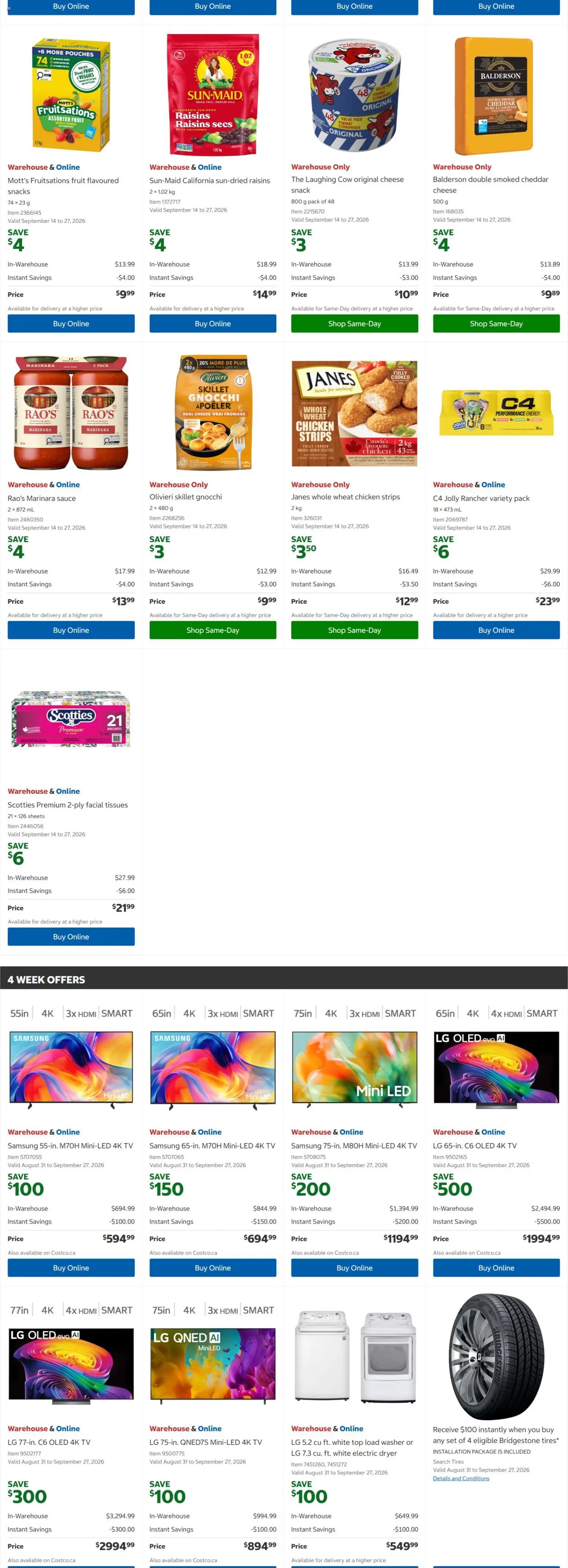 Costco weekly flyer