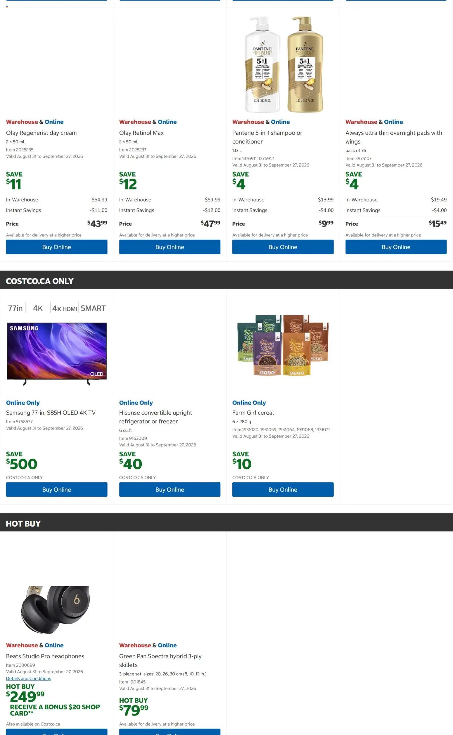 Costco weekly flyer