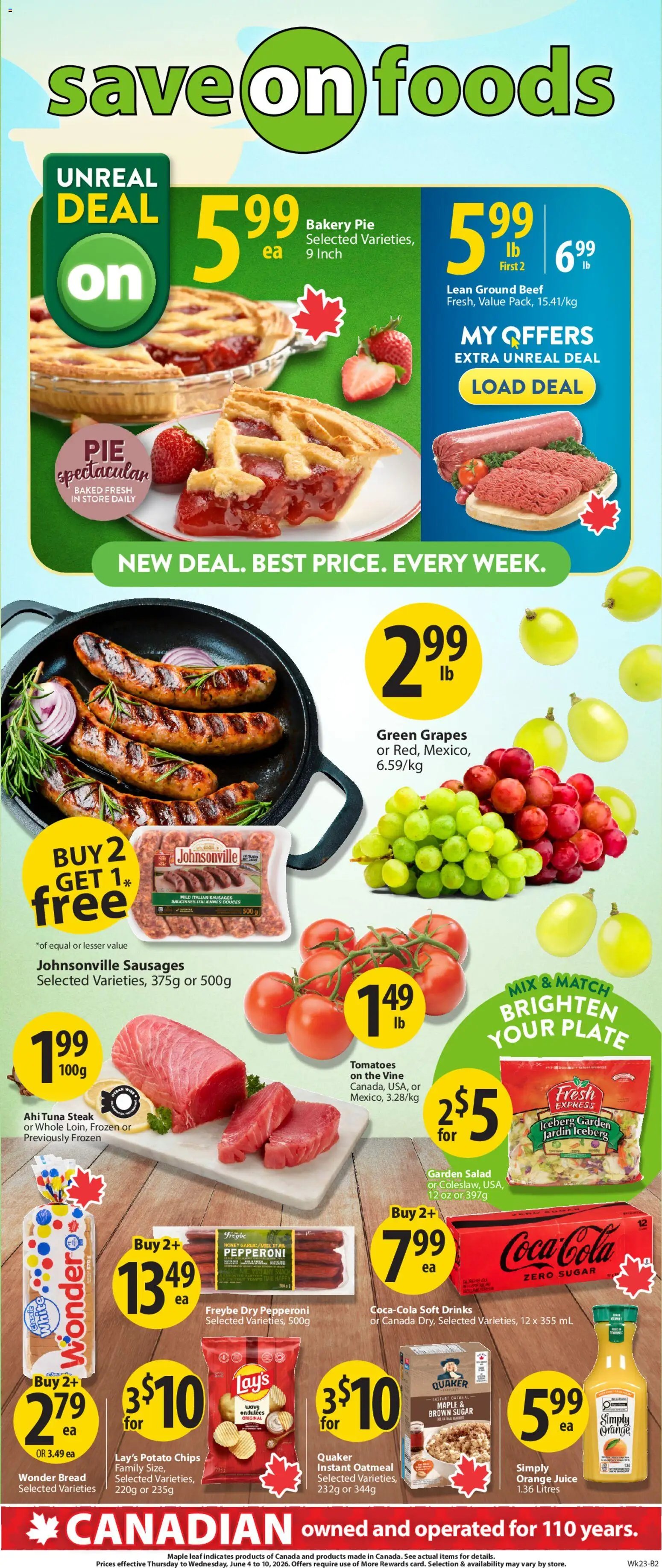 Save on foods weekly flyer / circulaire