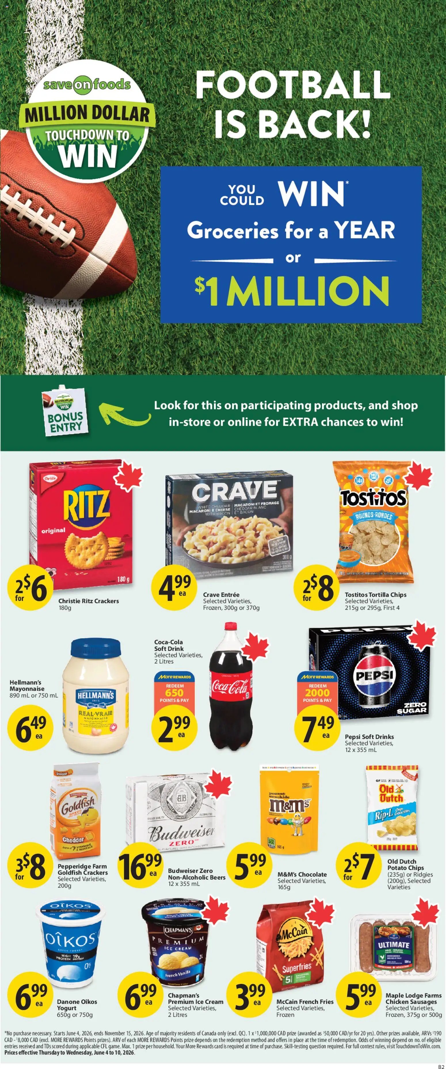 Save on foods weekly flyer / circulaire