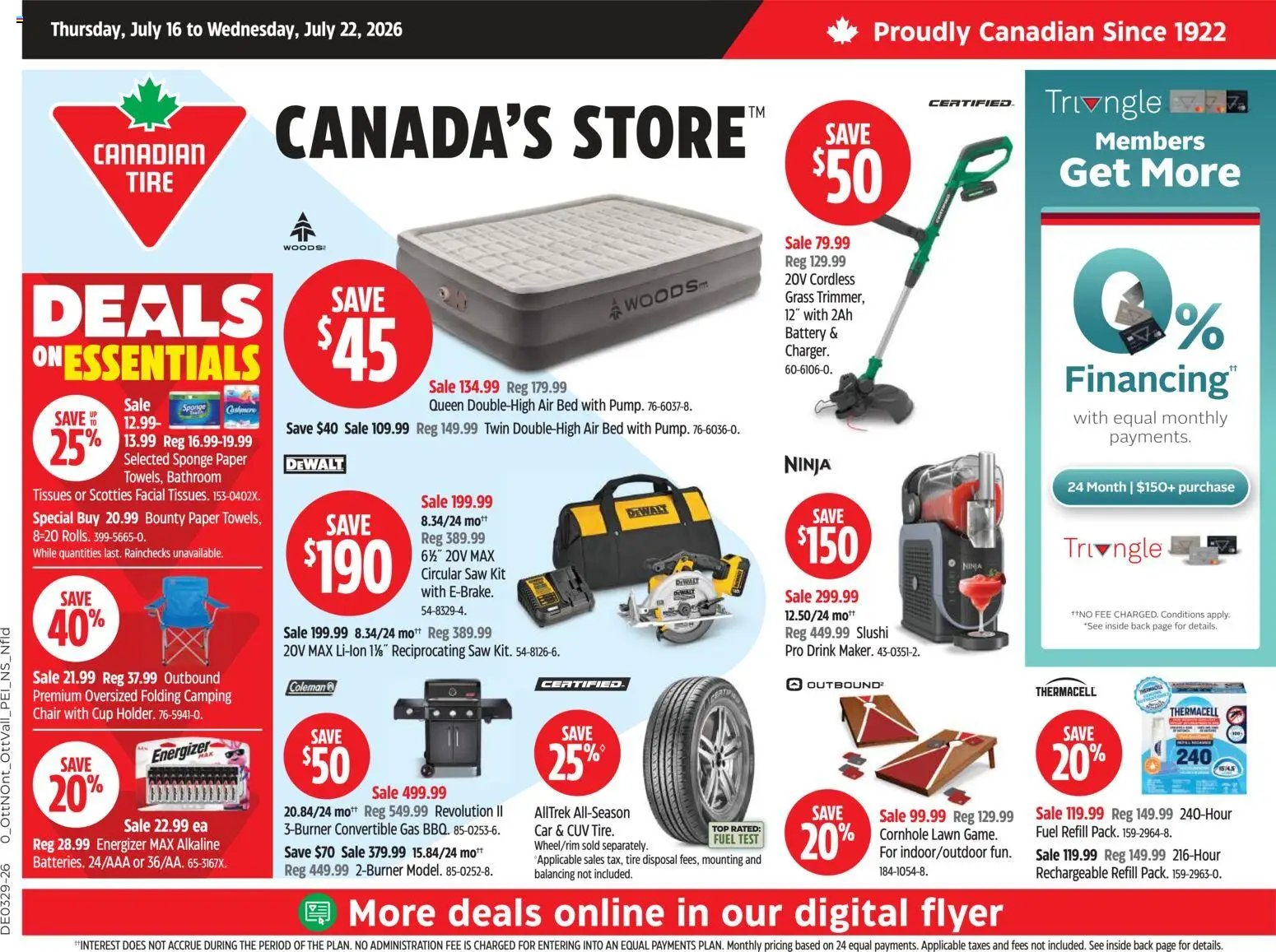 Canadian Tire weekly flyer