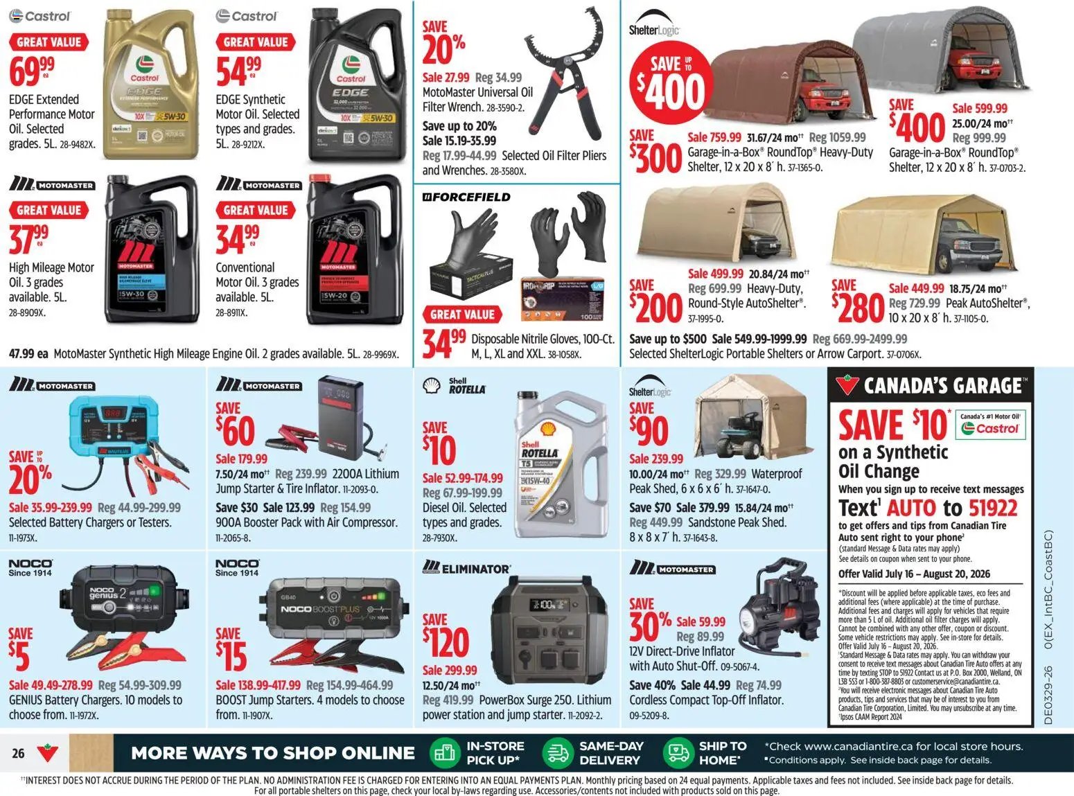 Canadian Tire weekly flyer