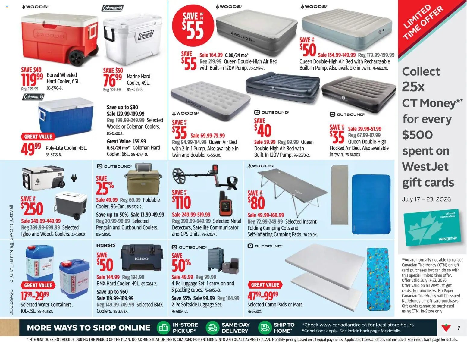 Canadian Tire weekly flyer