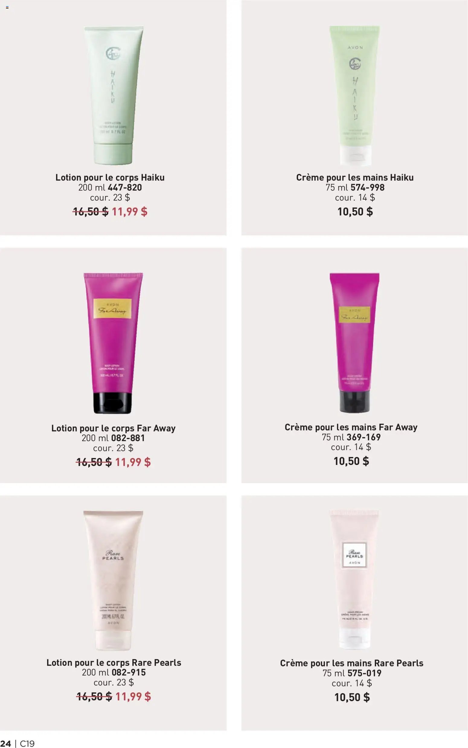 Avon Brochure Campagne