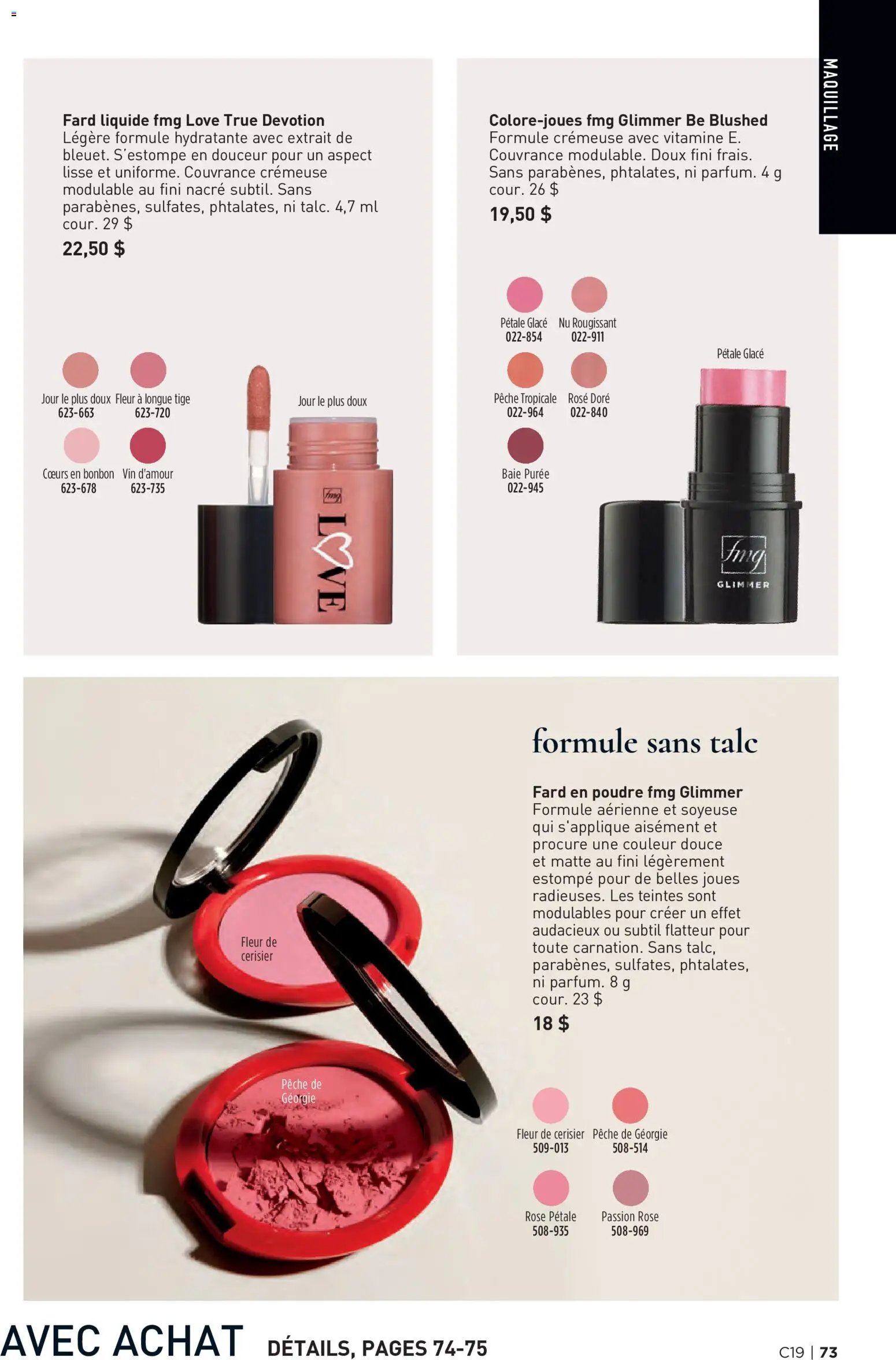 Avon Brochure Campagne