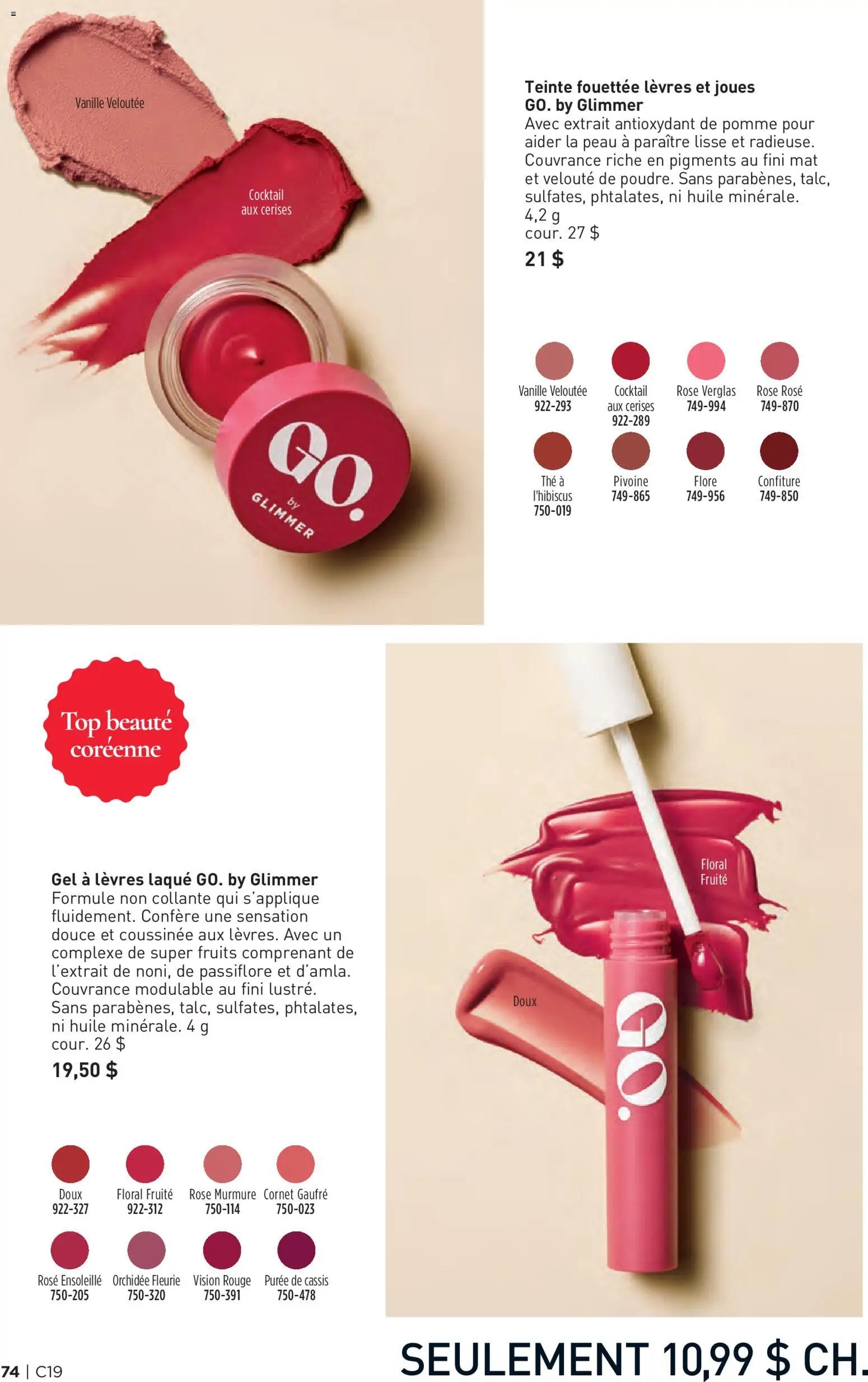 Avon Brochure Campagne