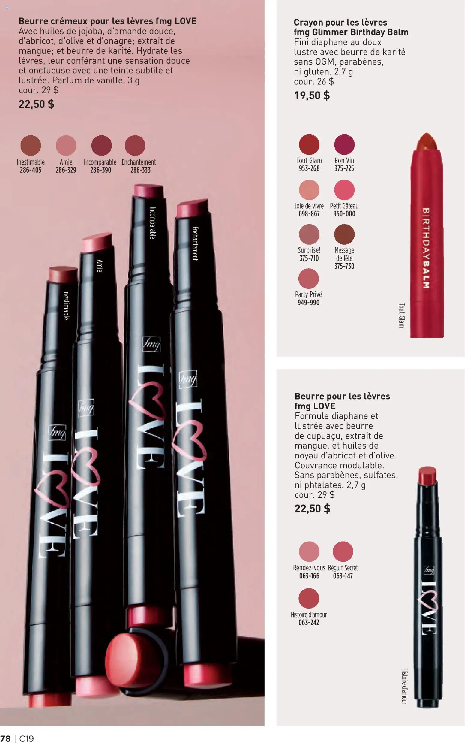 Avon Brochure Campagne