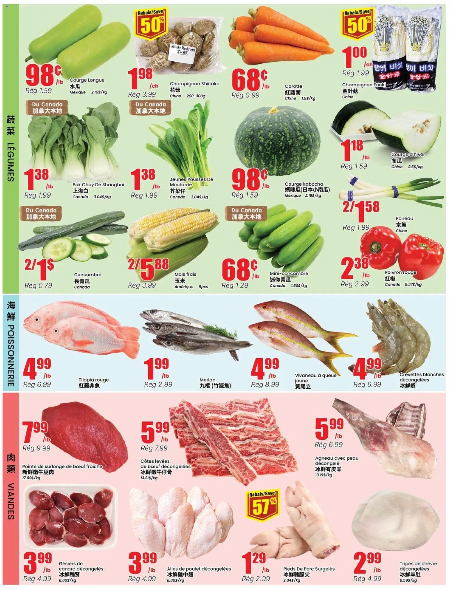 Btrust Supermarket weekly flyer / circulaire