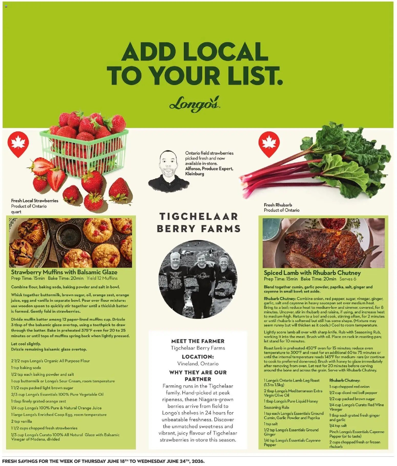 Longo's weekly flyer / circulaire