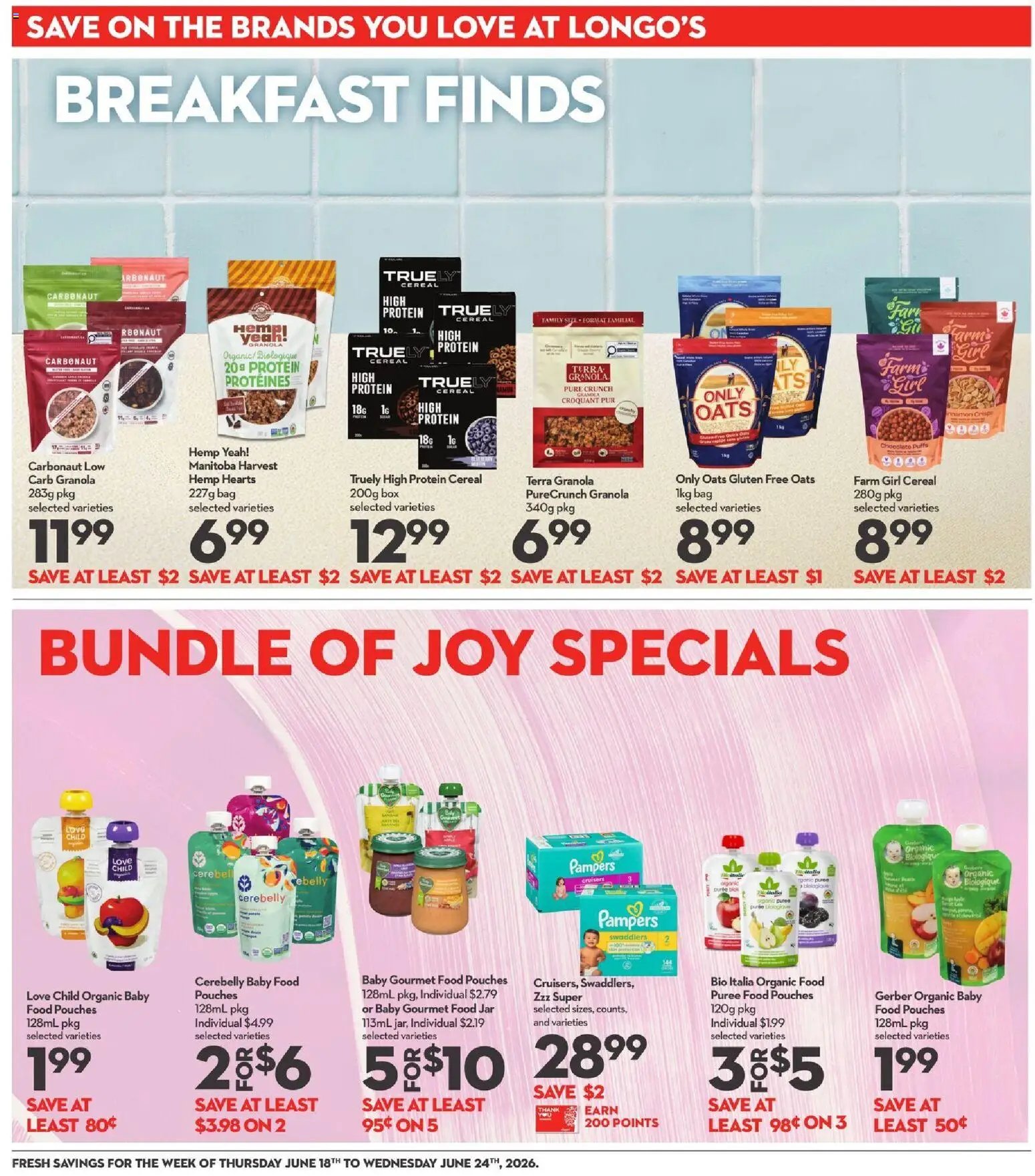 Longo's weekly flyer / circulaire